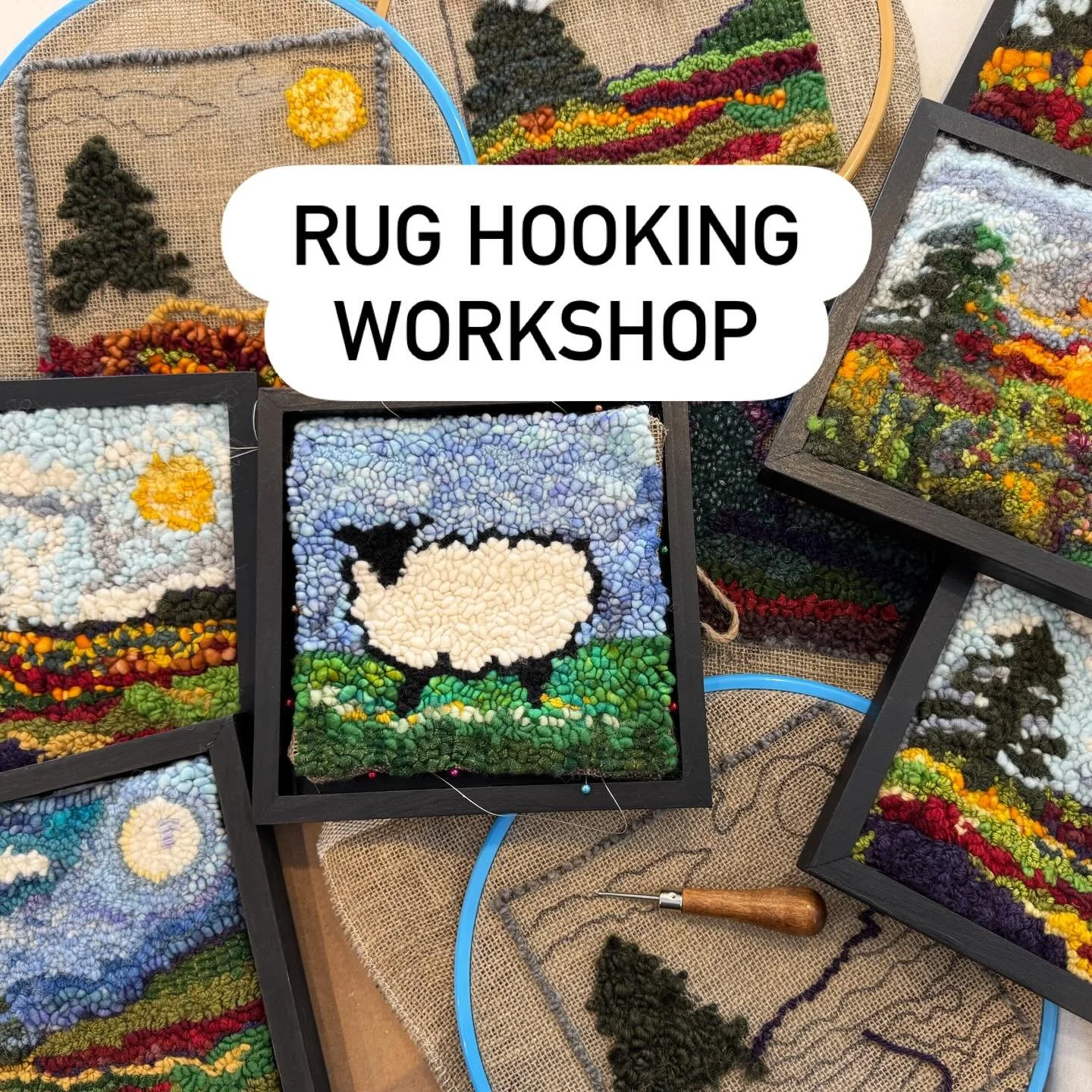 Rug Hooking with Ann was a wonderful experience. We were painting with yarn. Not only a lesson in technique but also in color and texture, and finishing!
Thank you Ann!

#rughooking #njknitters #njcrochet #morristownnj #shopthecountrymile