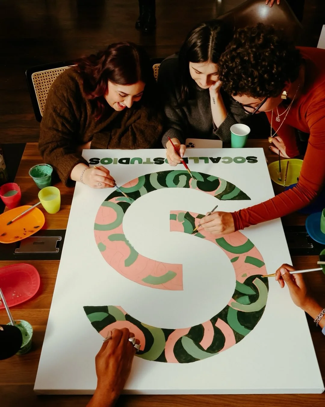 Grateful to partner with @socalledx 💚  to support their first team bonding event in the new studio space! Such a beautiful moment of connection, presence and celebration. 🎉 

Moments like this are exactly why Dezire Higher exists ✨&mdash; creating 