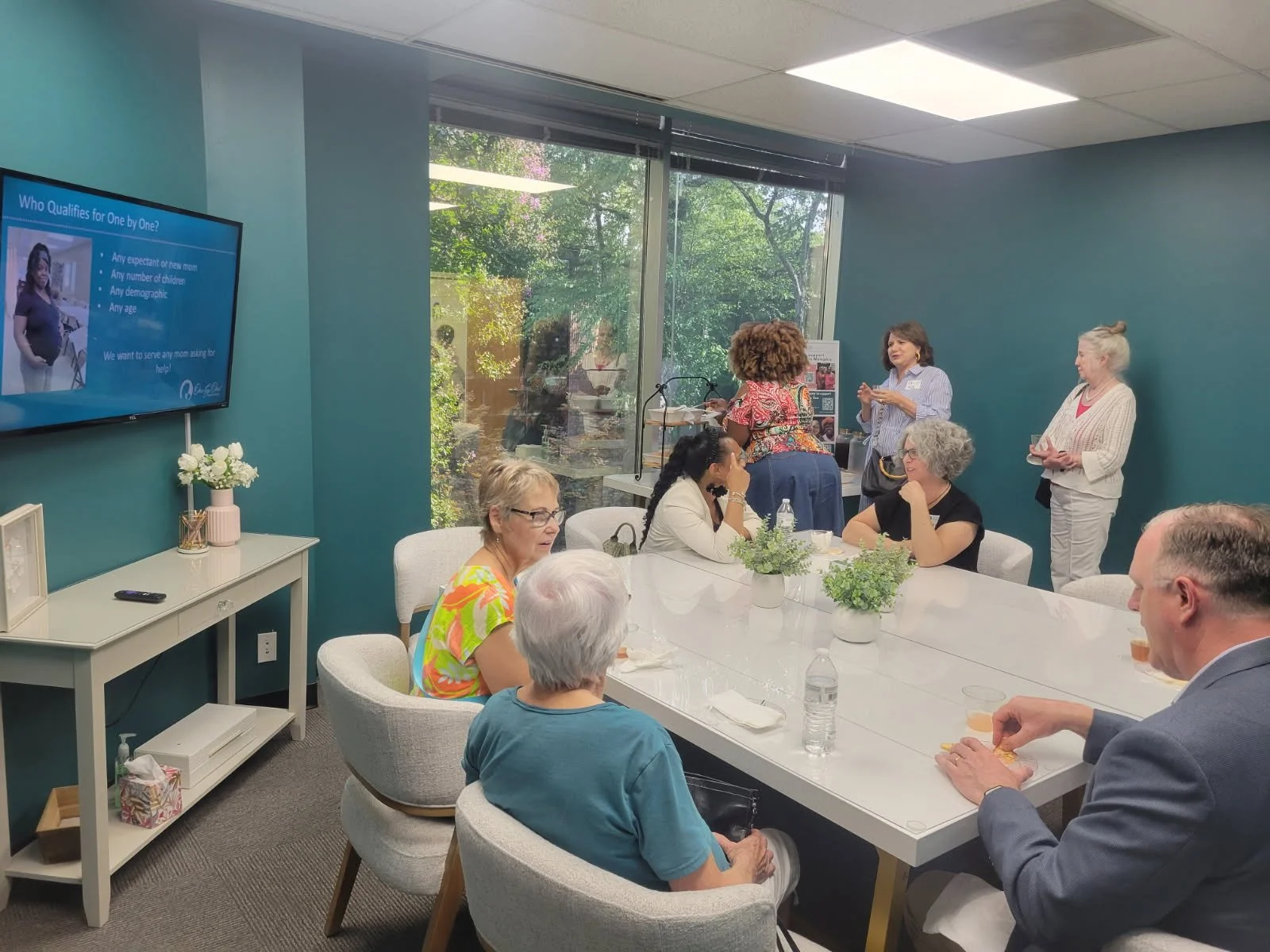 Visitors enjoying refreshments.jpg