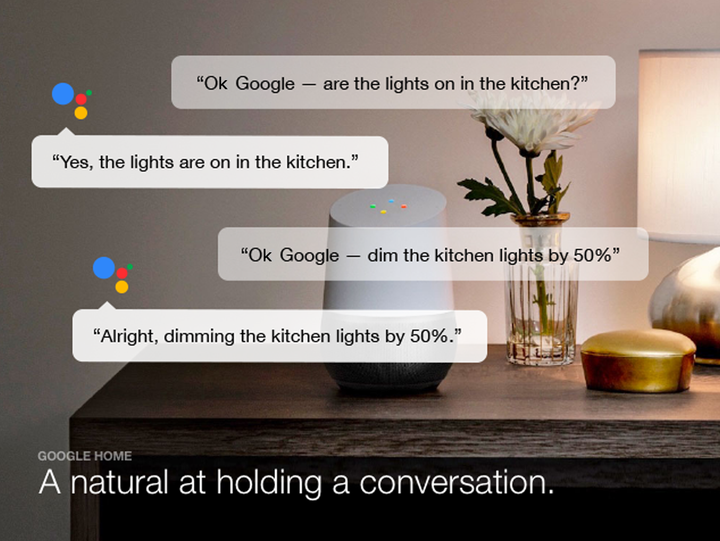 ok google dim the lights