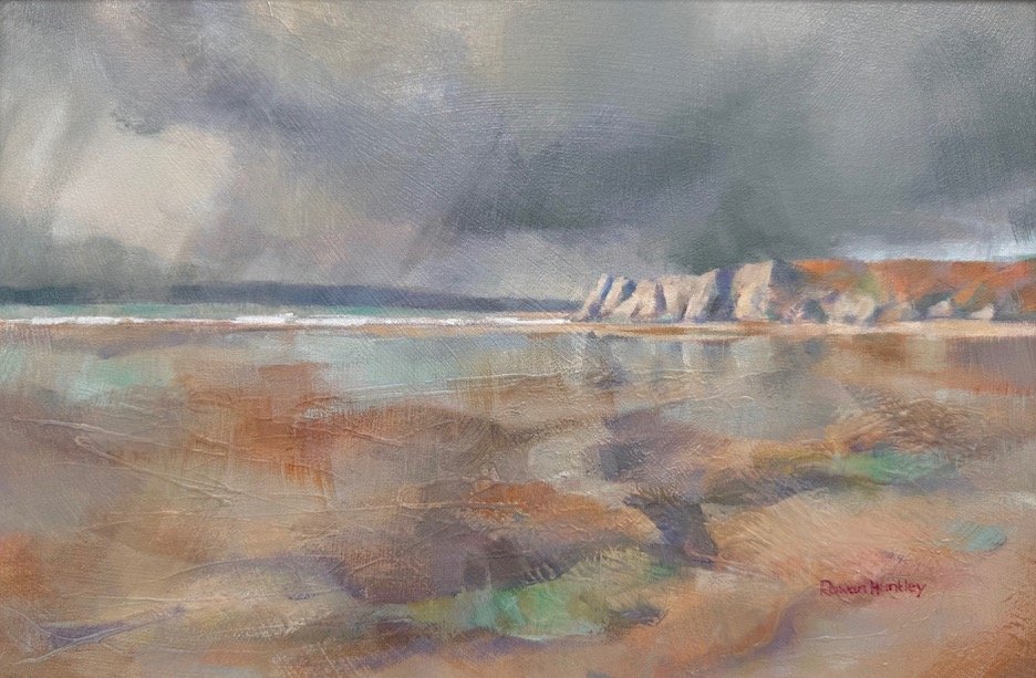 Three Cliffs Bay - Approaching Rain