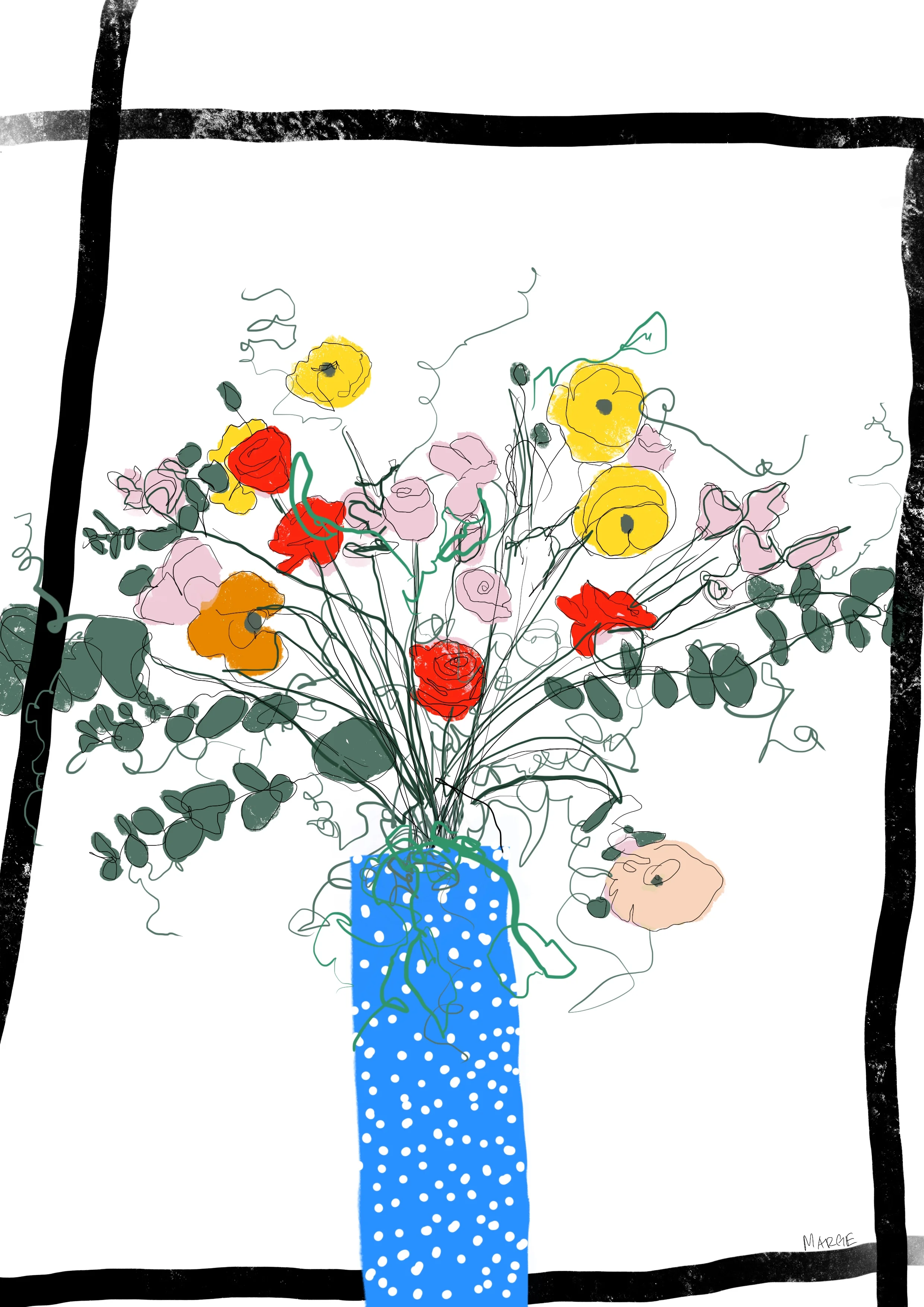 Flowers In A Vase 