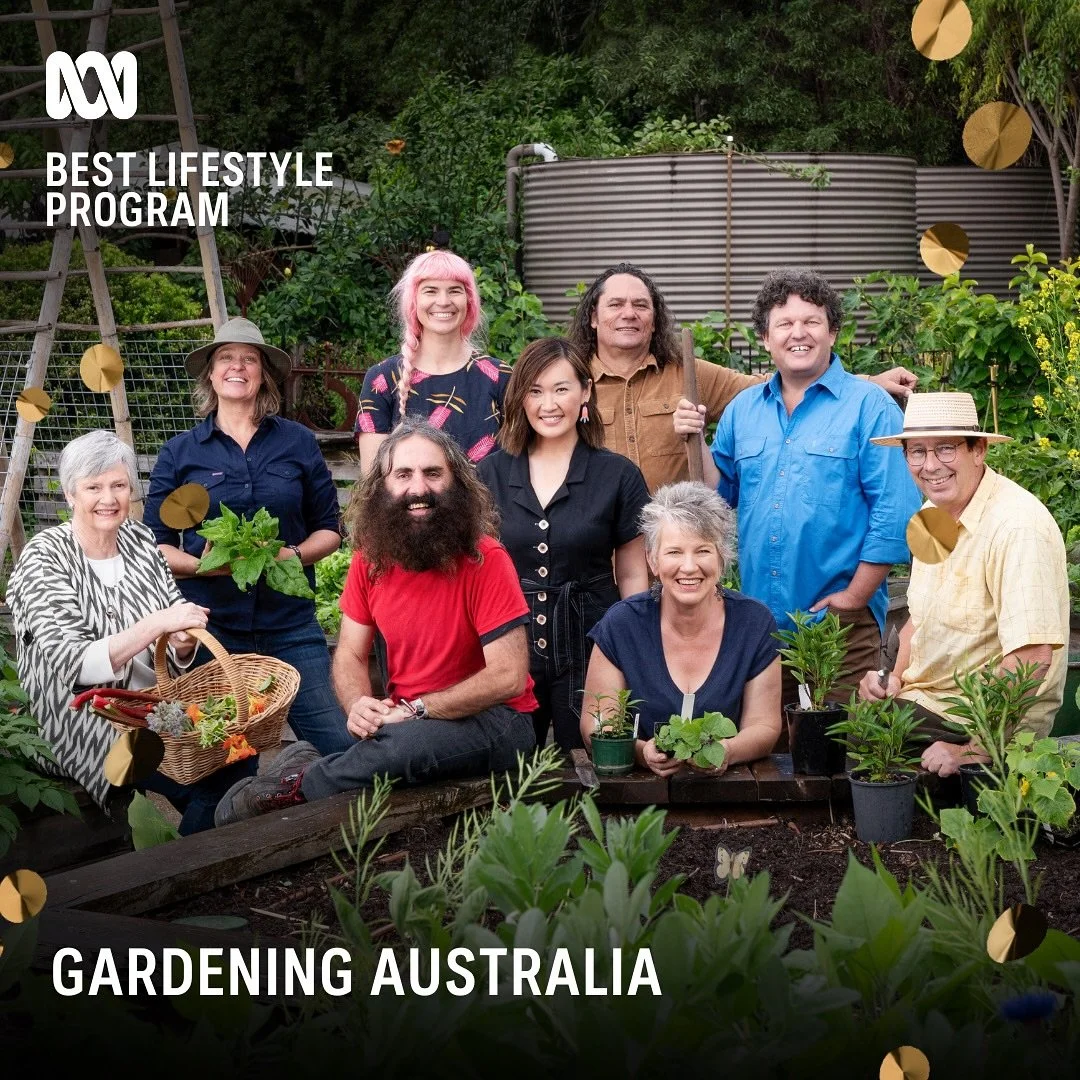 🚨🔔STOP THE PRESS🚨🔔

Both @gardeningaustralia and @abckids Gardening Australia Junior are up for a Logie! 🏆

If you love the shows, then I beg, plead, urge, encourage you to VOTE FOR US! ✅ 🙏

A vote for us is win for gardening! 🏡🧑&zwj;🌾👨&zwj