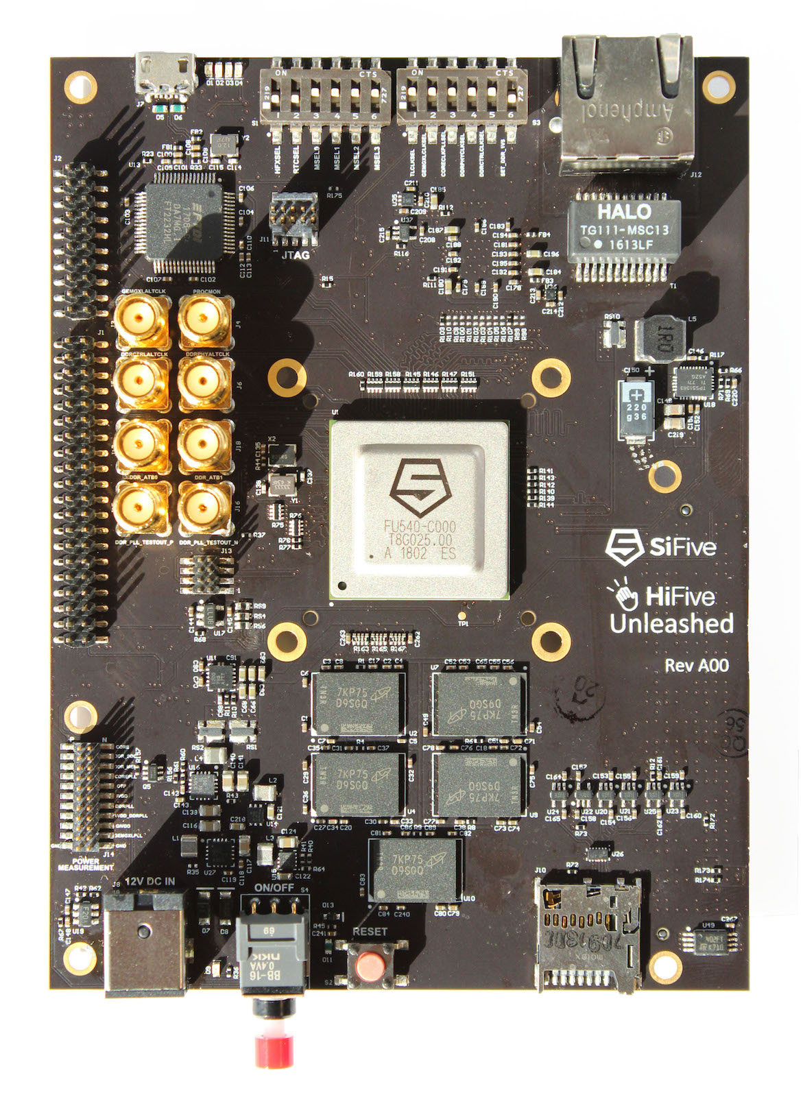 The HiFive Unleashed from SiFive is the first Linux-compatible SoC built around the open source RISC-V chip architecture. (Image source: SiFive)