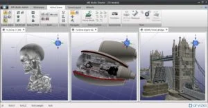 Mixed Reality Studio Director delivers 3D content to users of the immersive and even the remote applications.