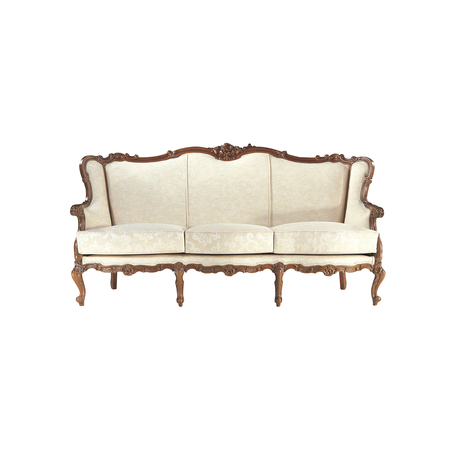 Baroque style 3-seat sofa