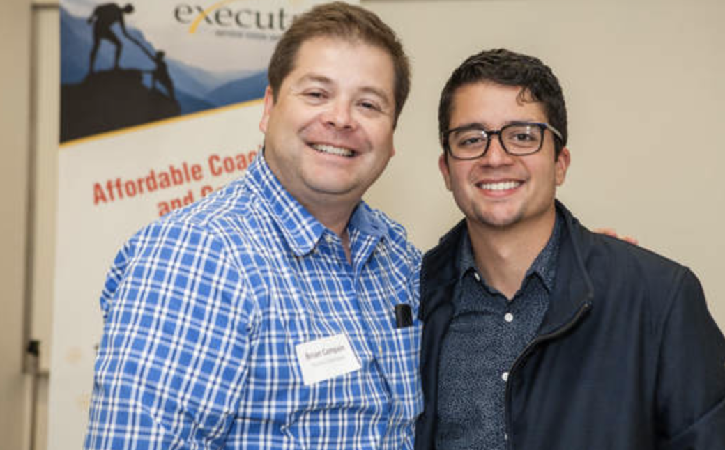 Board Vice President, Brian Campain, and Executive Director, Richard Reyes