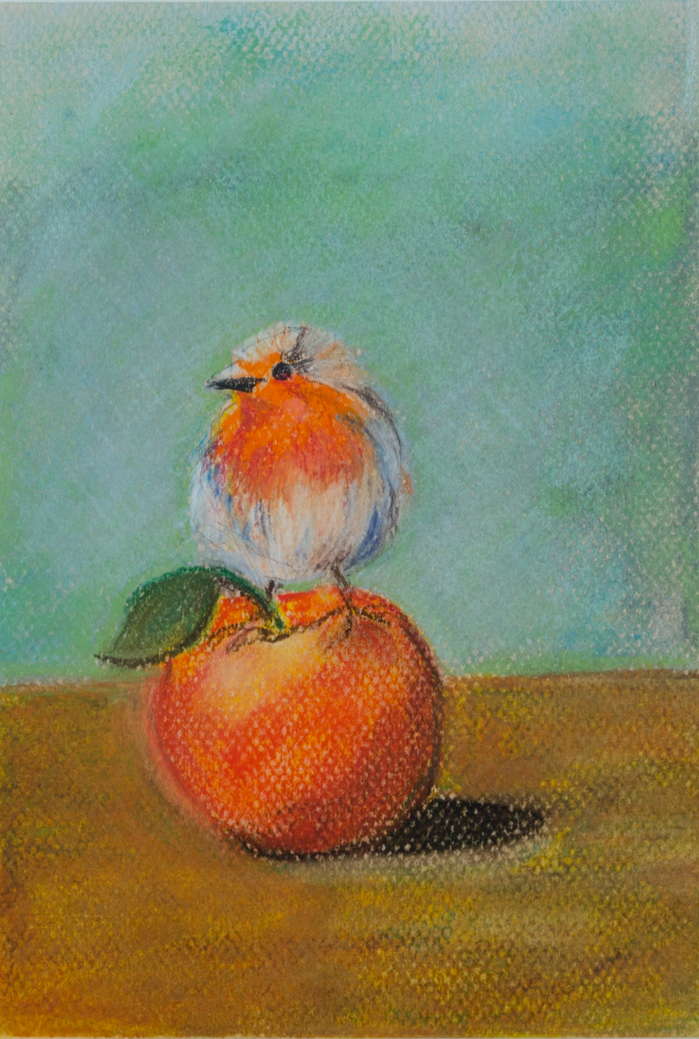 Robin with Apple