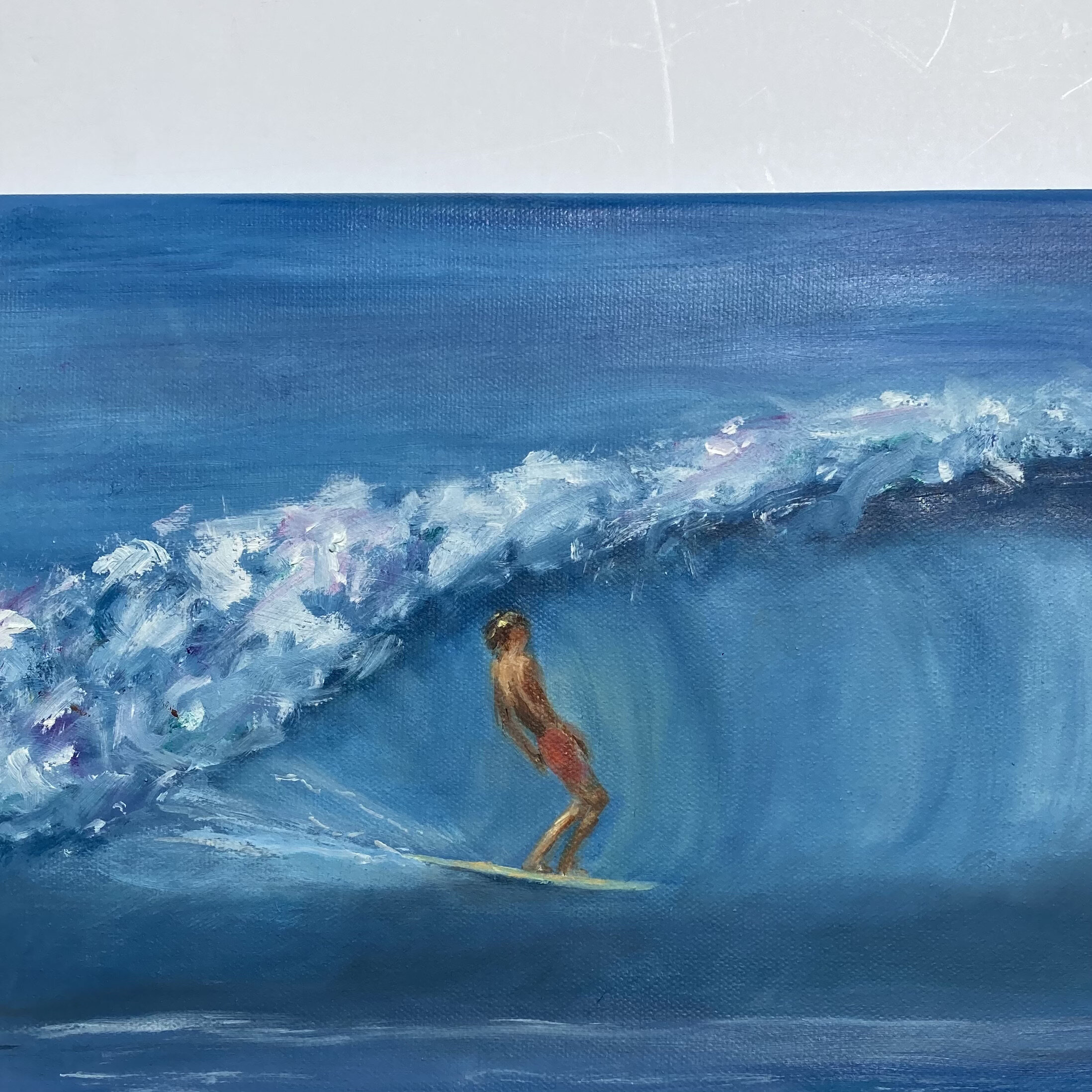 Blue Surfer