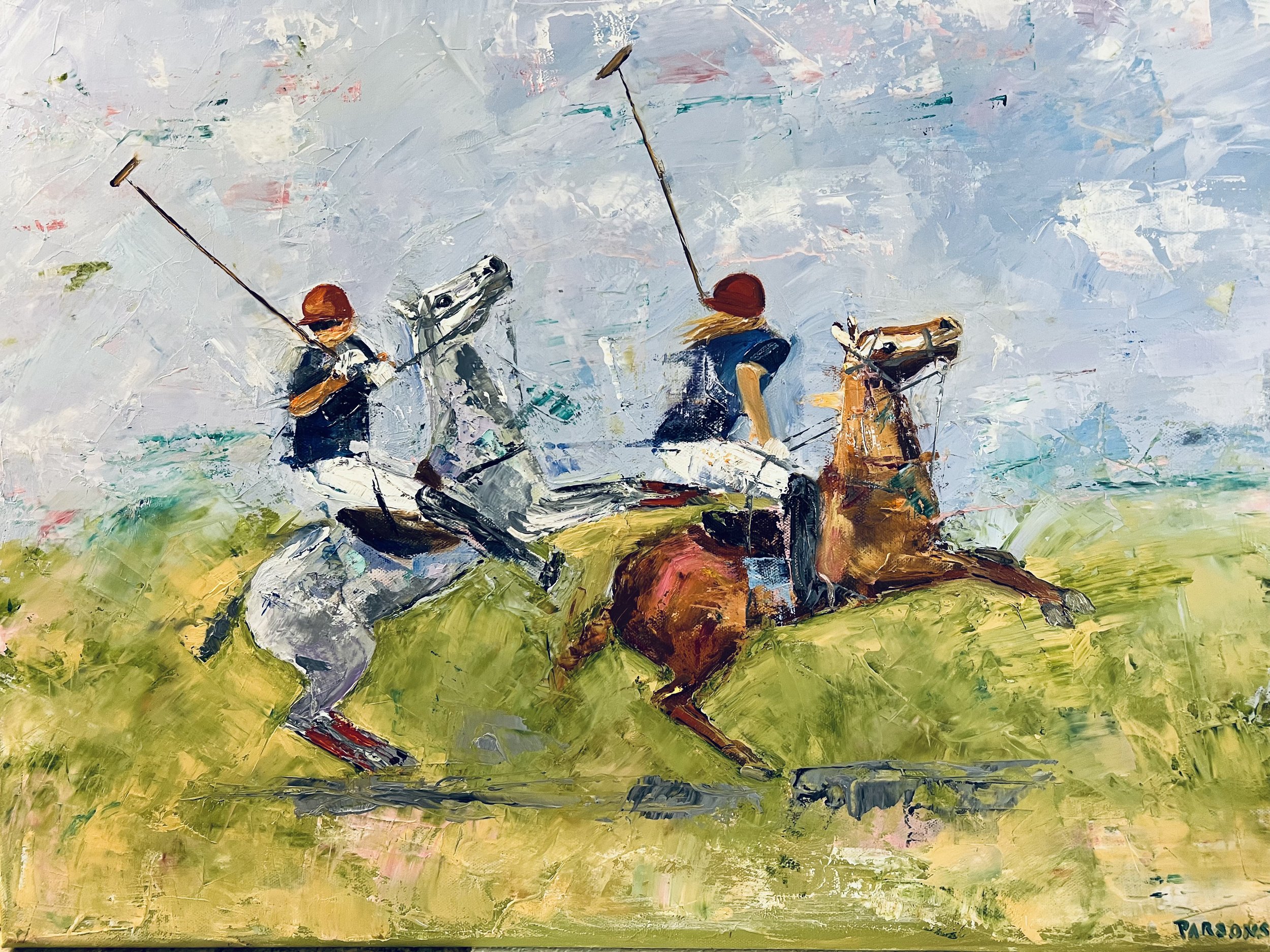 oil on canvas 18 X 24