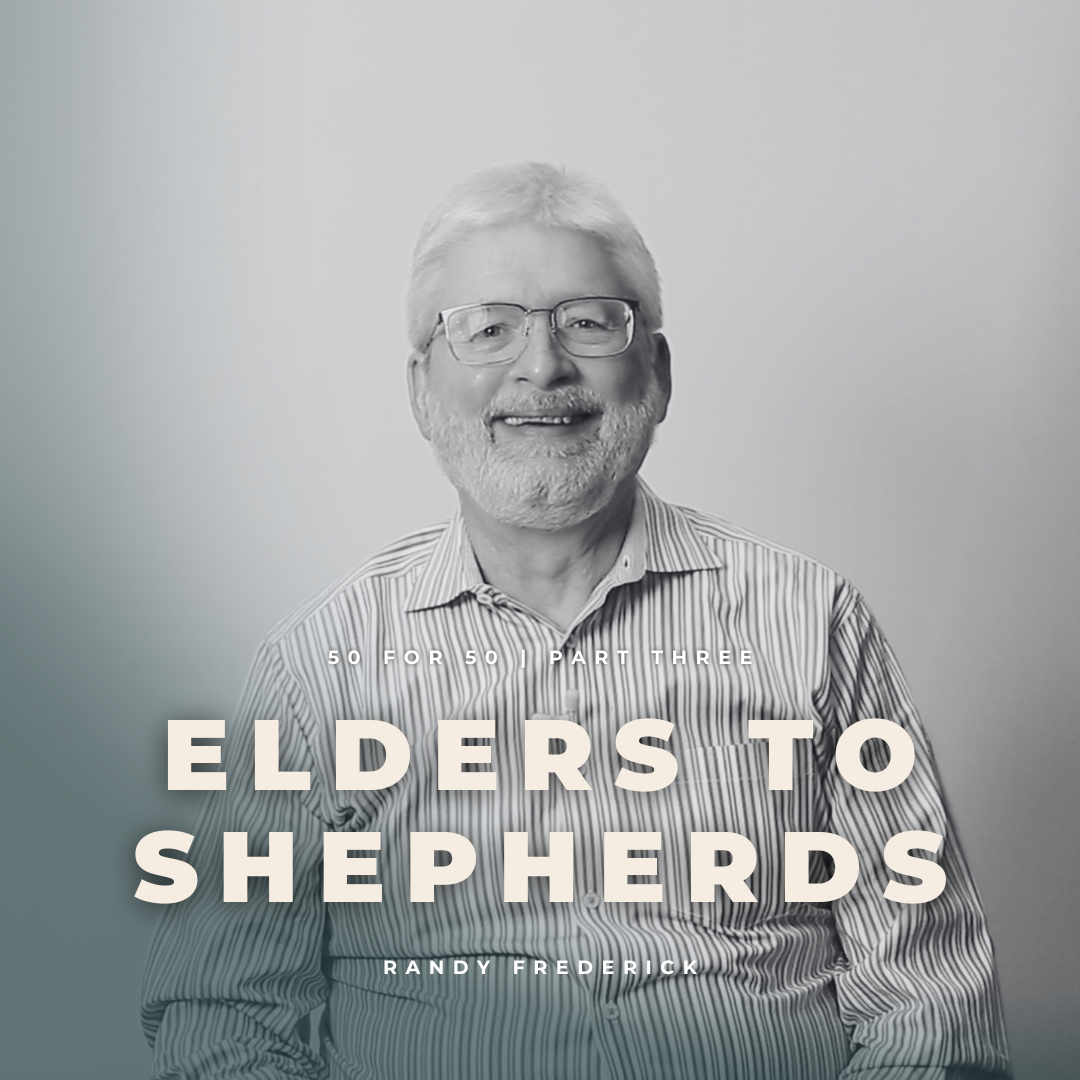 Elders to Shepherds