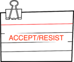 notecard accept:resist