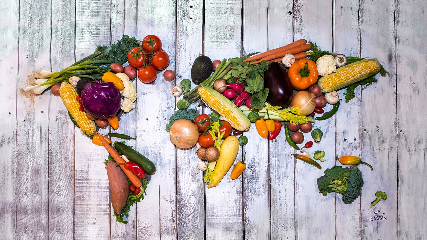 Veggie Lovers World Map