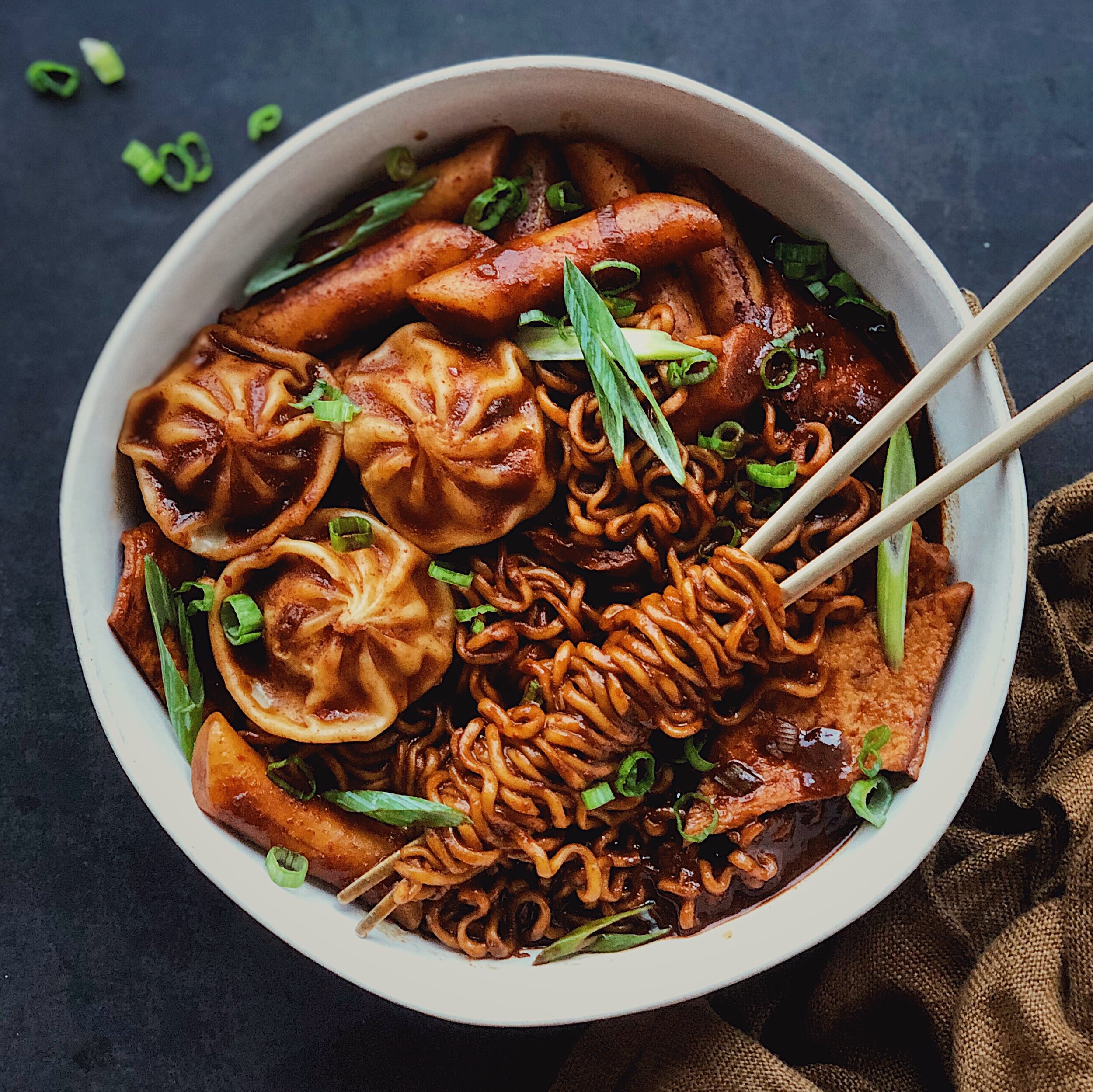 Noodle Mix 1: Chapagetti and Shin Ramyun