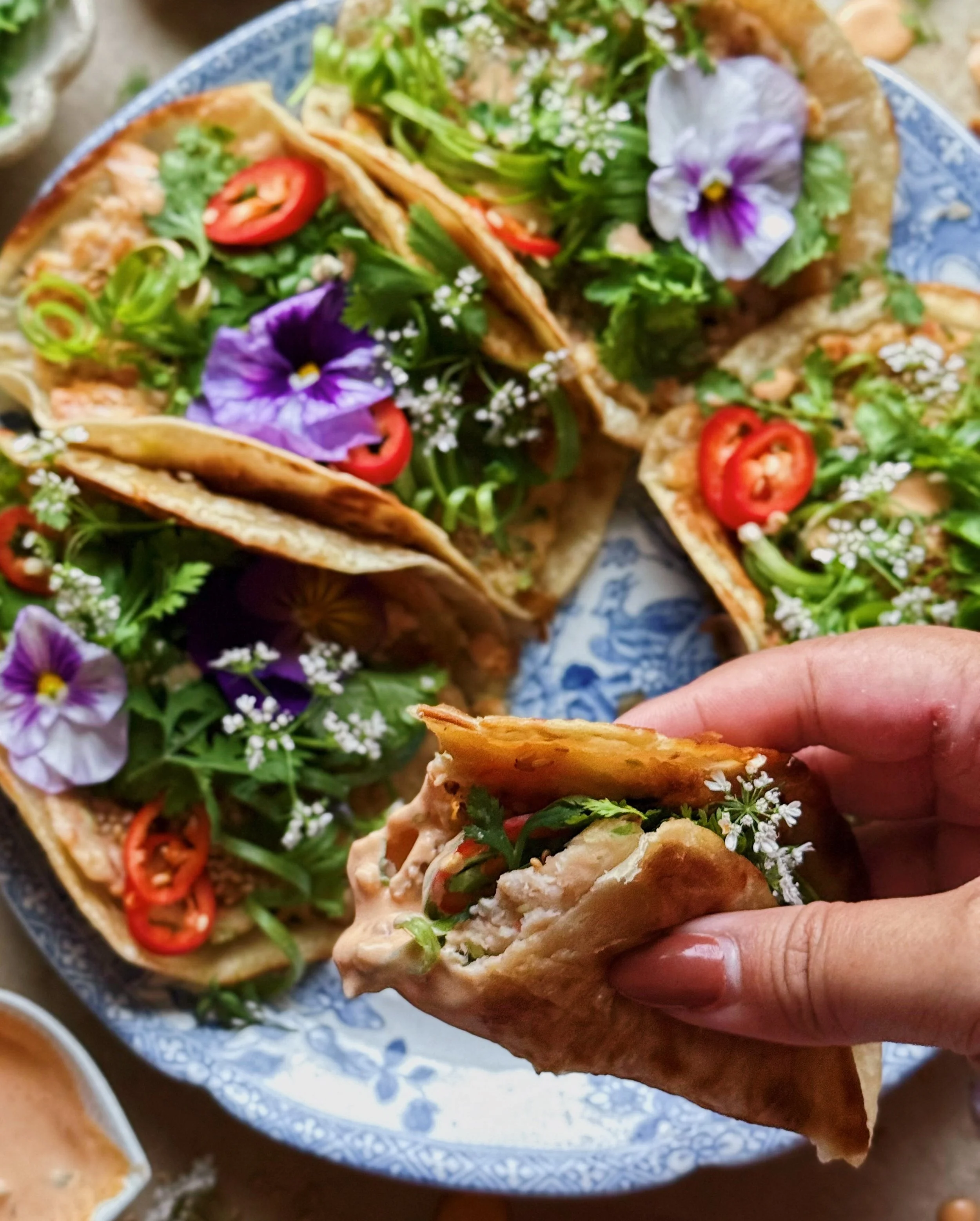 Recipe: Shrimp Toast Smashed Tacos