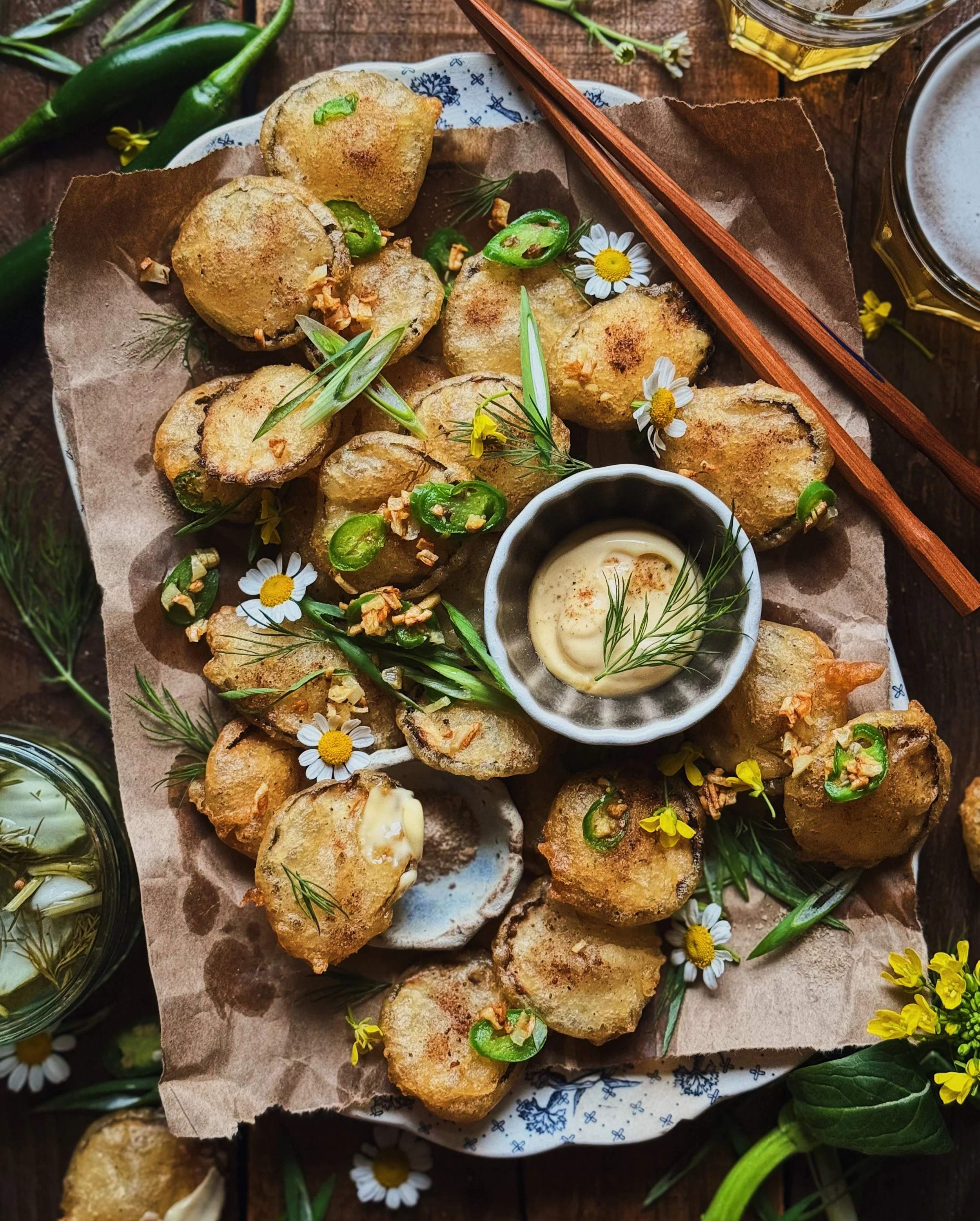 Recipe: Salt and Pepper Fried Pickles