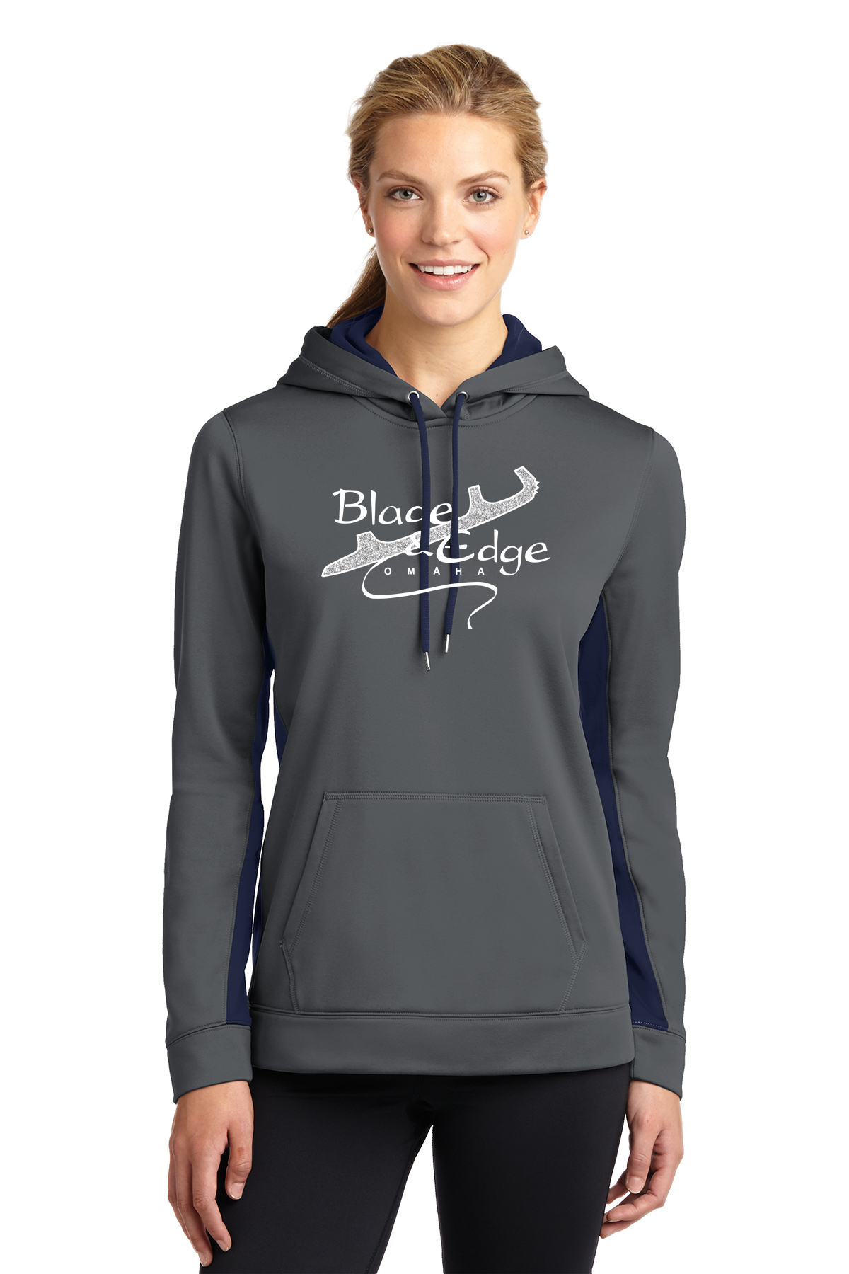 ladies grey be logo glitter.png