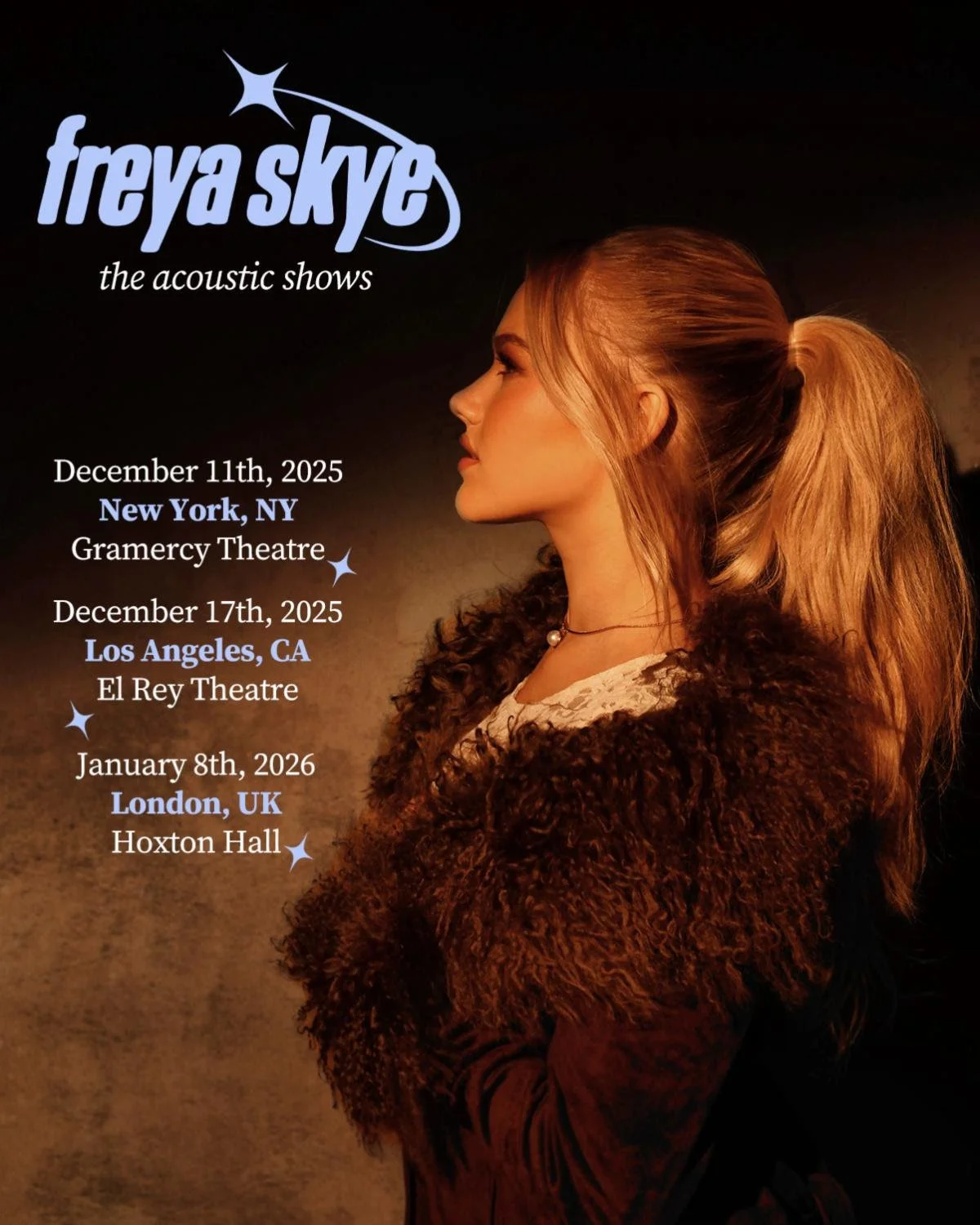 FREYA SKYE ANNOUNCES HEADLINING STARS ALIGN US TOUR FOR EARLY 2026 