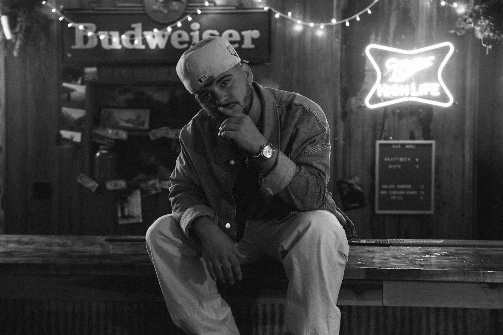 Jake Banfield's vulnerable "Boys Don't Cry" visualizer