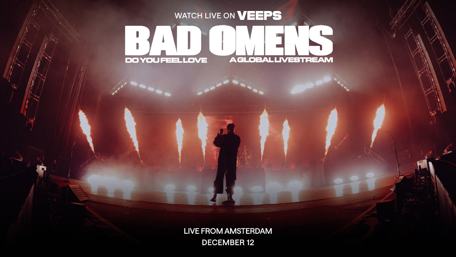 Bad Omens to Broadcast Sold-Out European Tour Stop Only on VEEPS