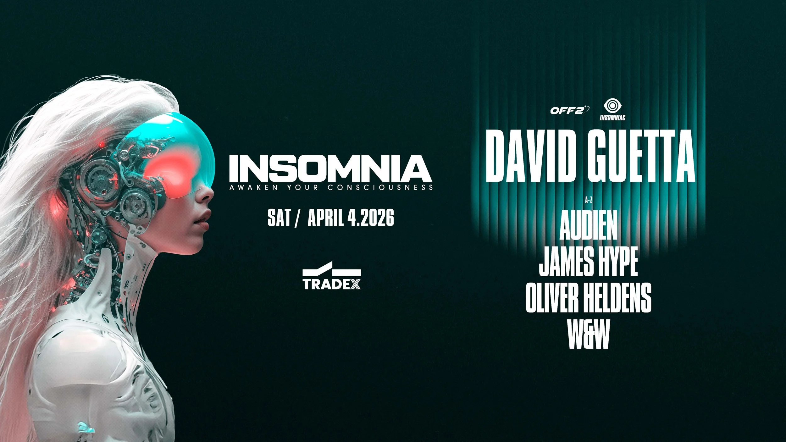 INSOMNIA Festival Returns To Greater Vancouver With David Guetta, Oliver Heldens, James Hype, W&W, and Audien
