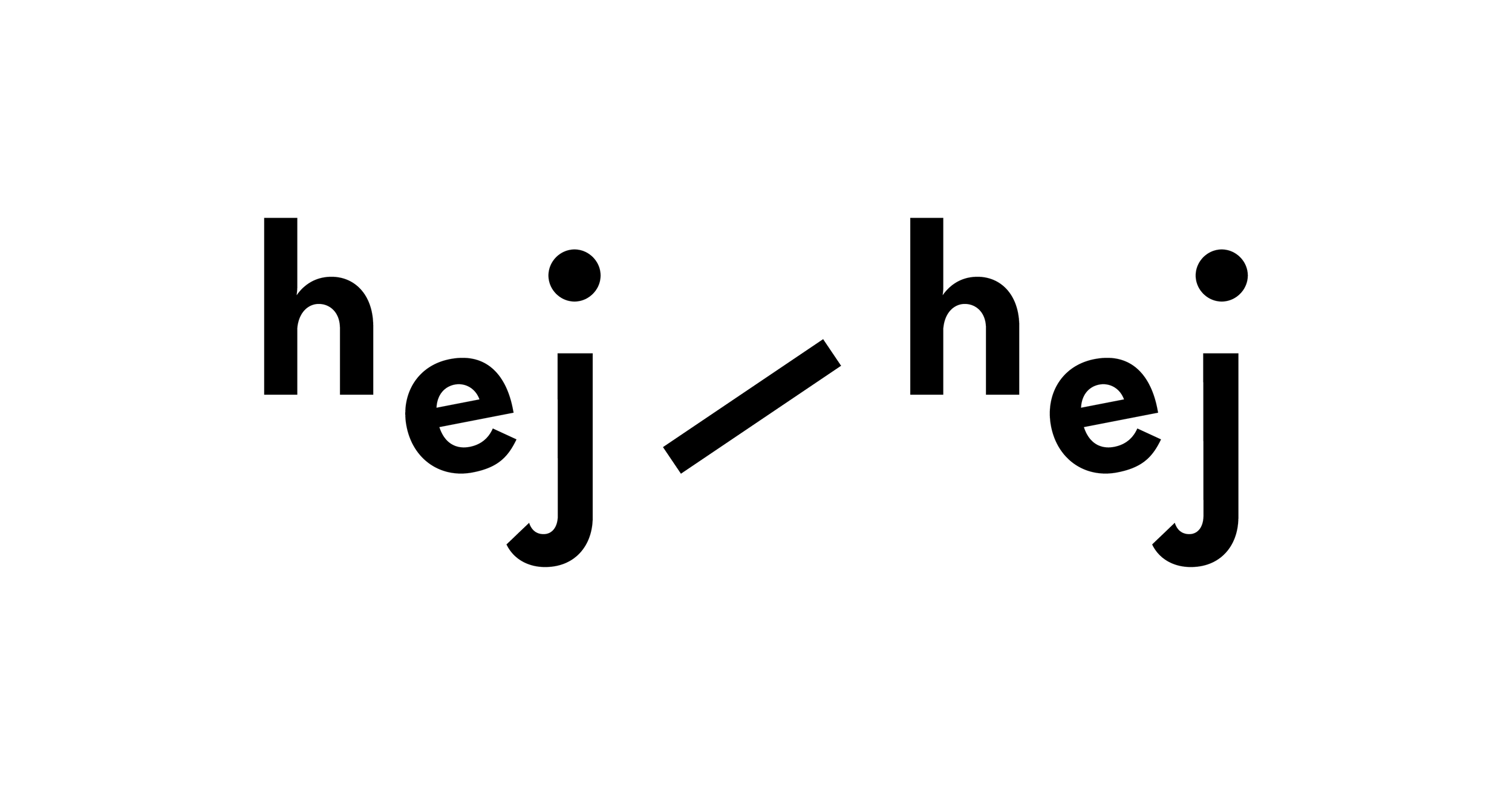 Hej-Hej logo white background