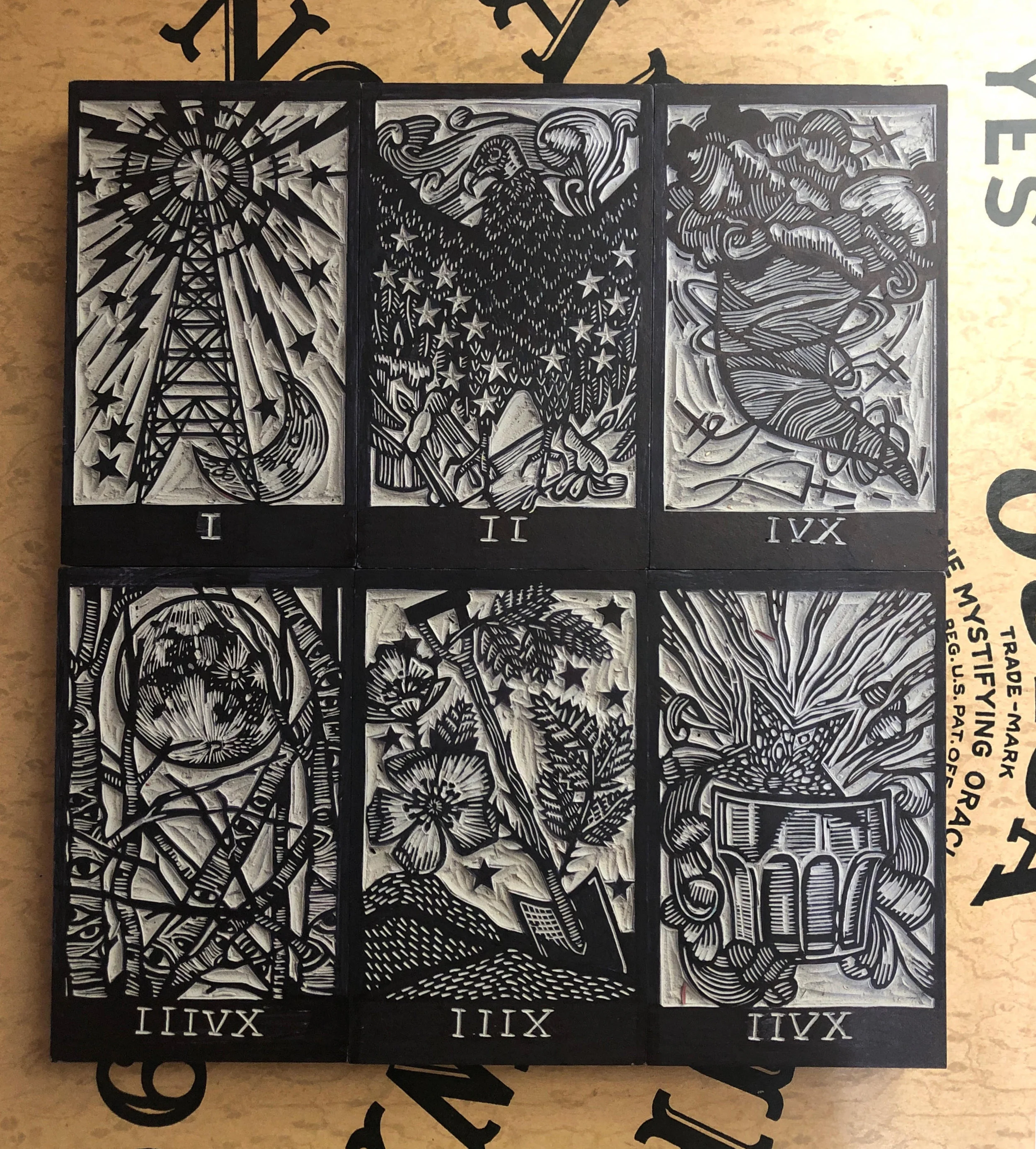 Rural Cosmology Tarot
