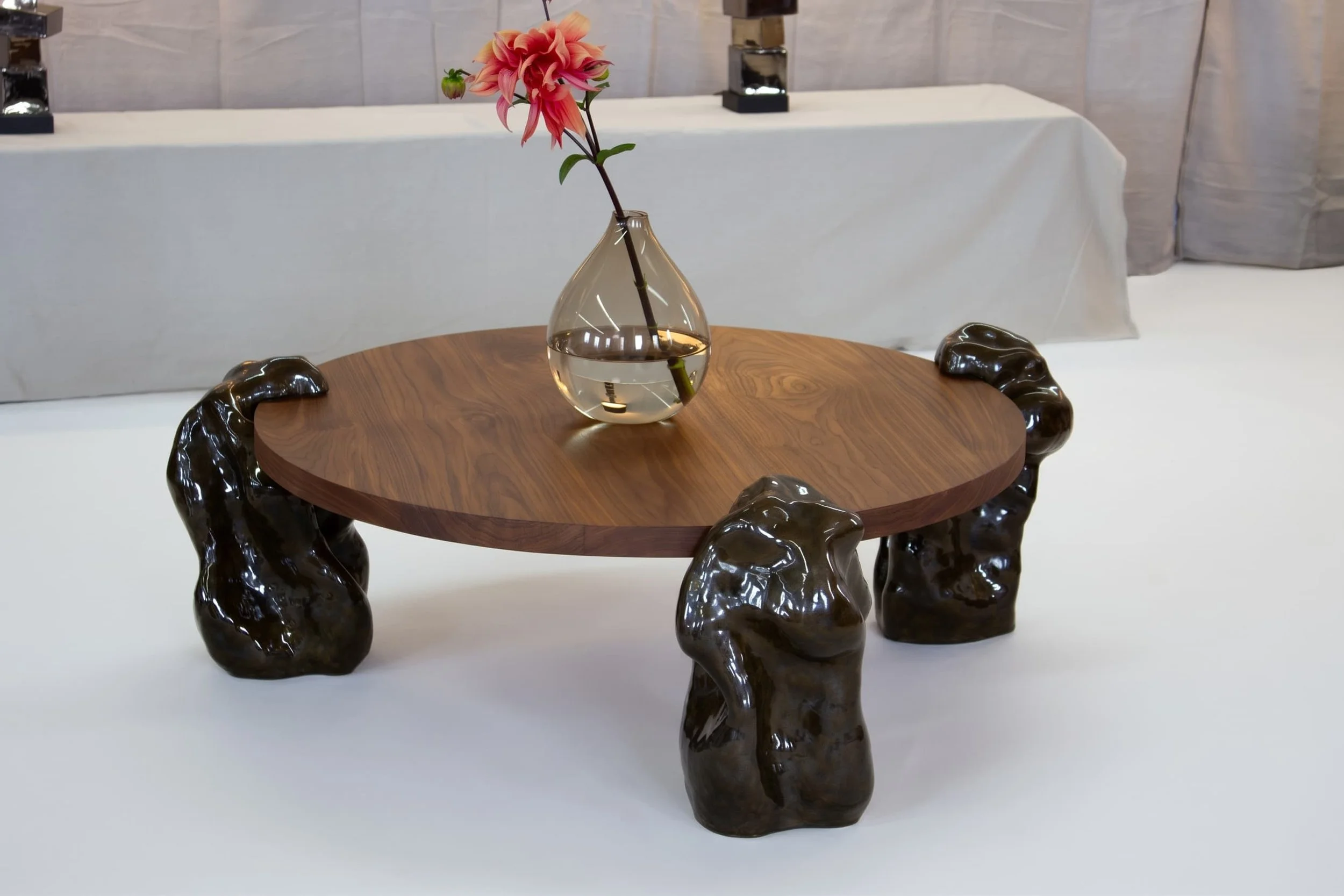 Round Boulder Coffee Table