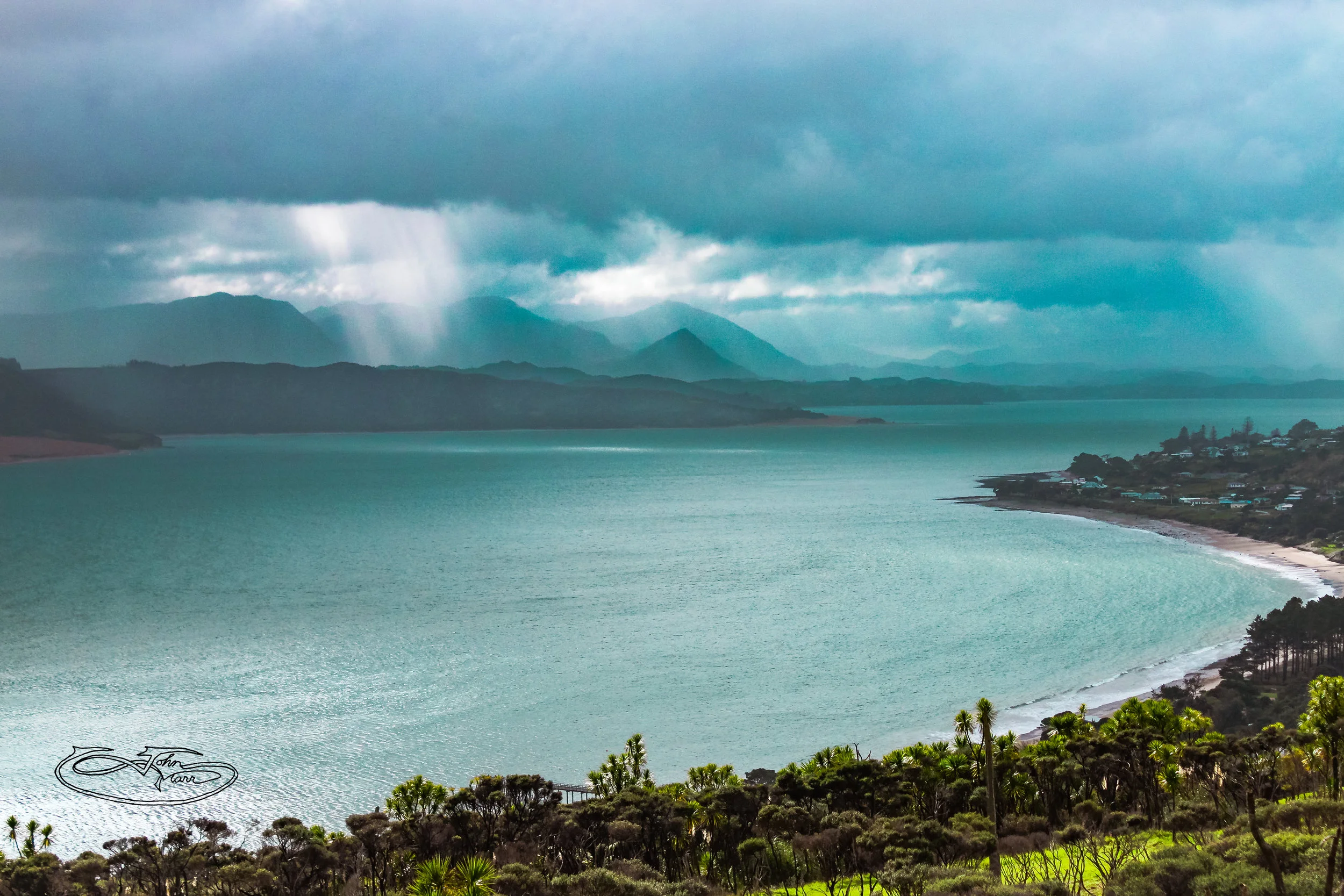 North Island lightrays