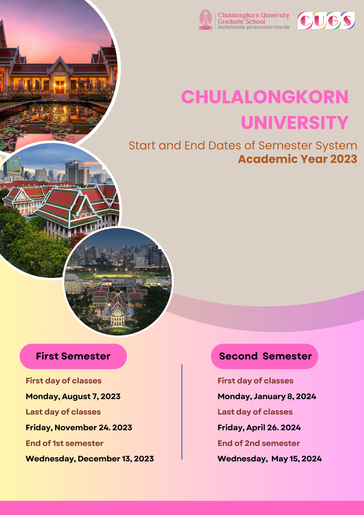 Academic Calendar — Southeast Asian Studies