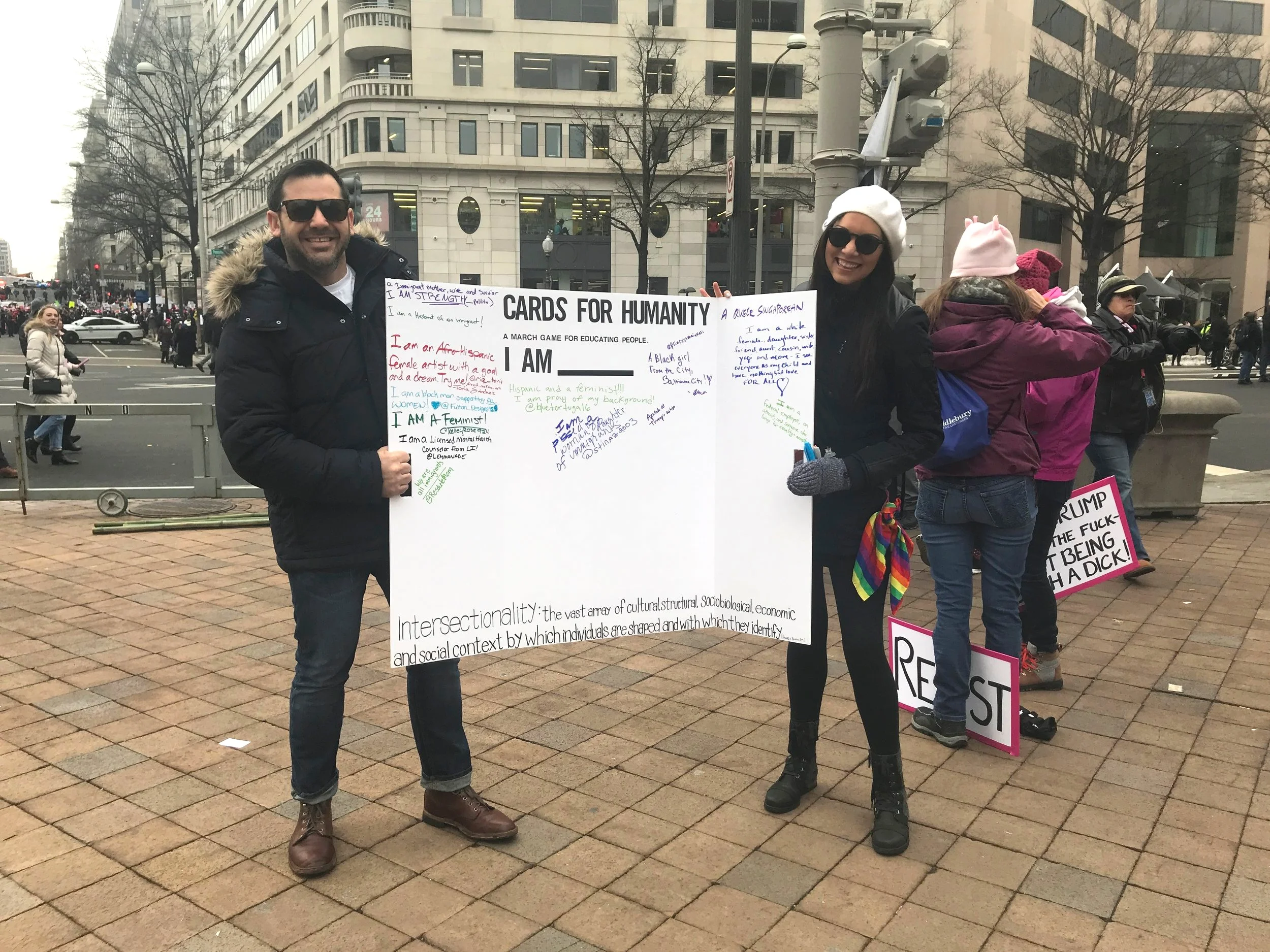 Dr. Alexis Promotes Multicultural Representation at the 2019 Women's March