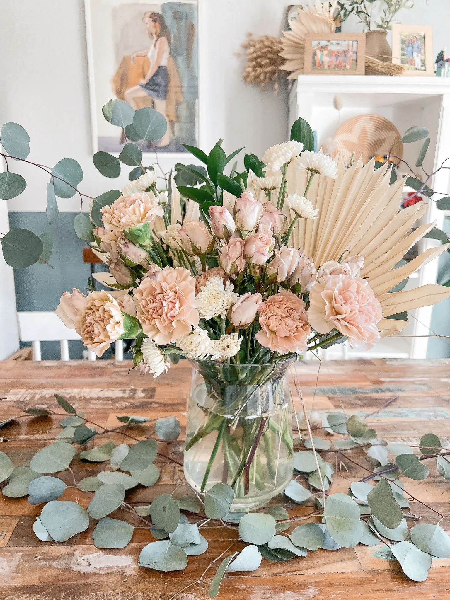 Valentine's Day Tablescape- How to Create a Floral Arrangement Like a Pro