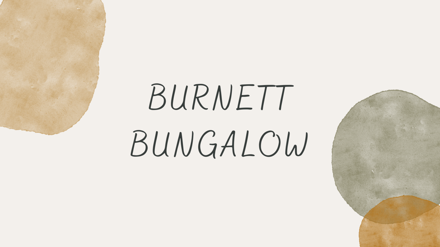 Burnett Bungalow 