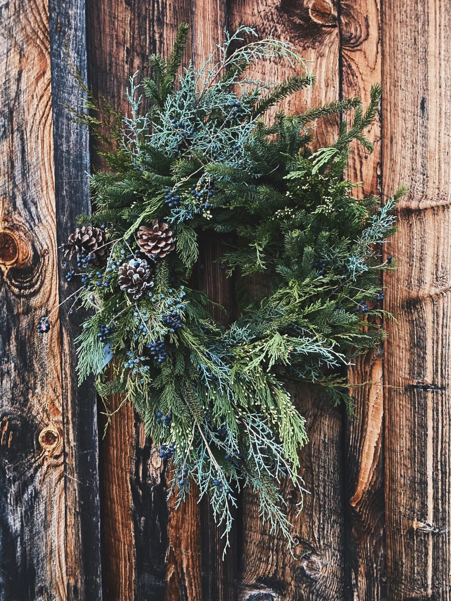Wild Foraged Evergreen Wreath Workshop