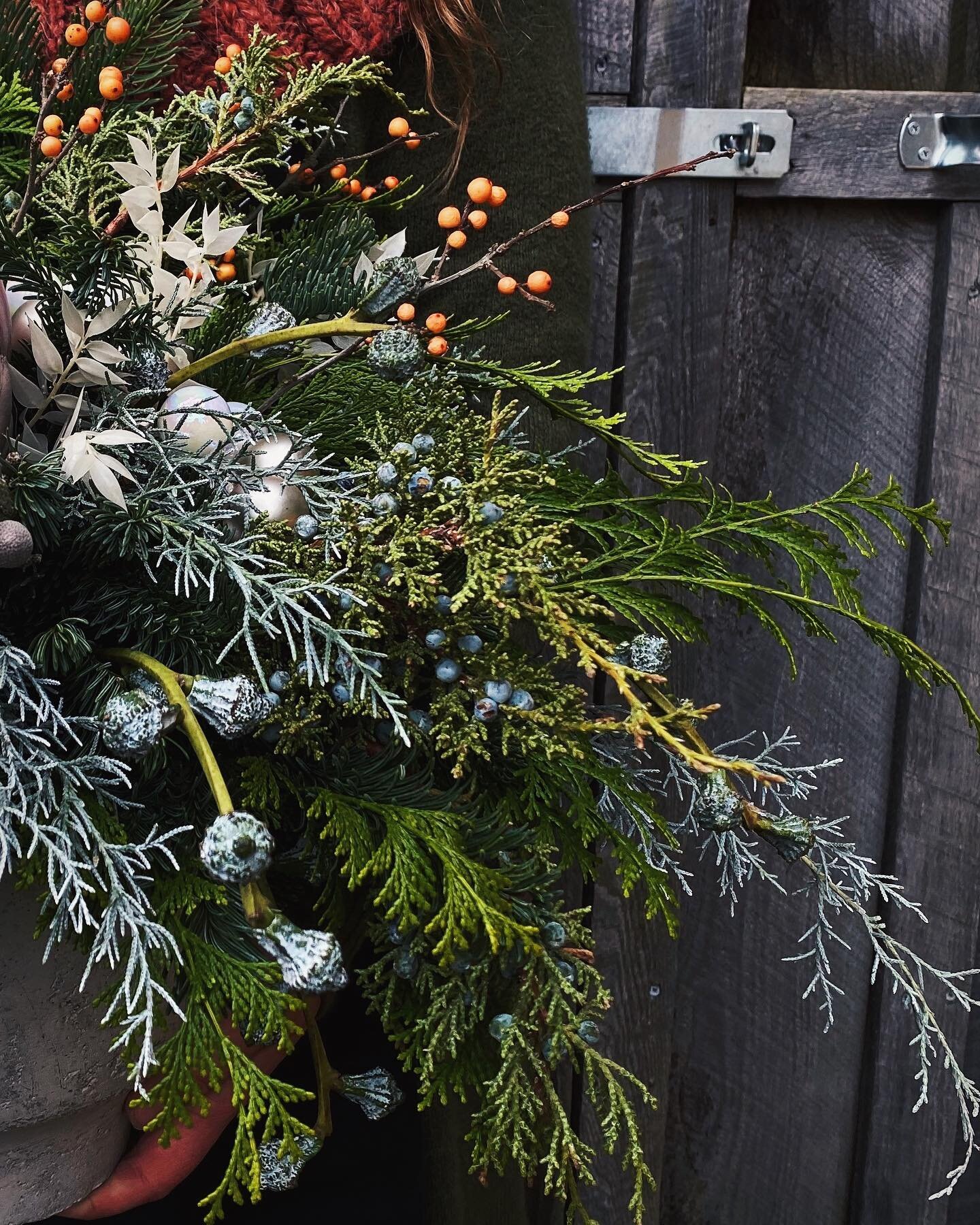 Though winter isn&rsquo;t necessarily flower season, the textural diversity of evergreen can be just as lovely!
We had a lot of you ask for Christmas arrangements, so we gave in and put a preorder up on the site! Head over and order yourself a festiv