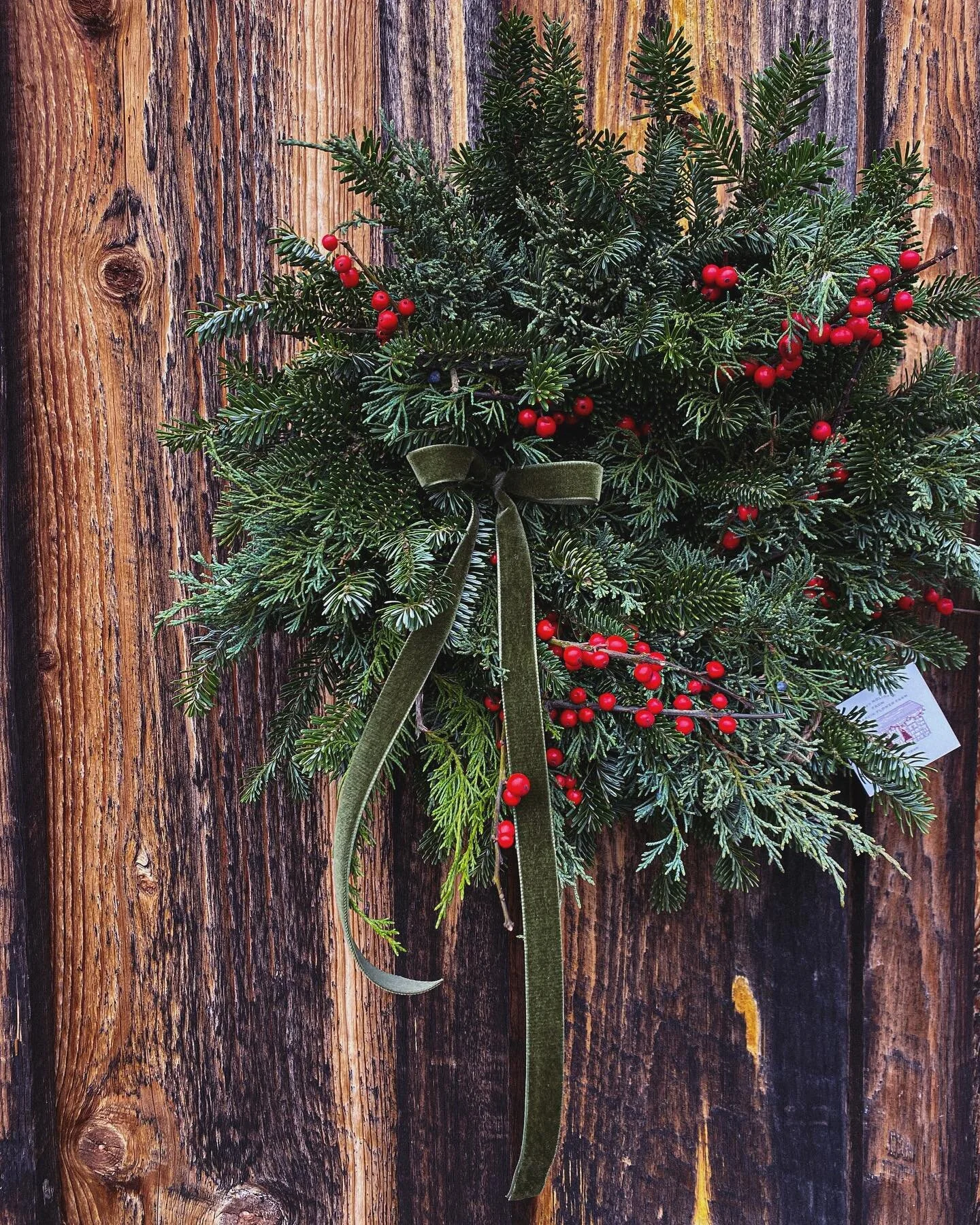 This Saturday and Sunday is the FINAL WEEKEND for our Holiday Shop! 

And remember - all ready made evergreen wreaths, swags, and garland, as well as ornaments and Christmas plants will be 25% off! Stop by and snag a steal on Saturday or Sunday from 