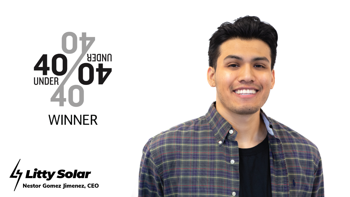 Nestor Gomez Jimenez, CEO of Litty Solar.