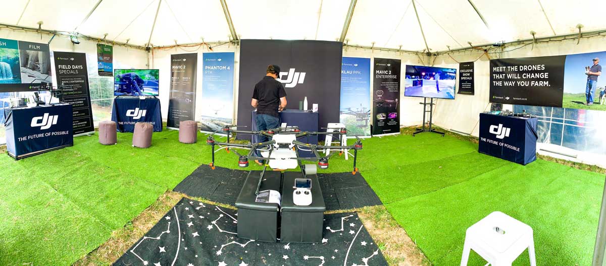 Our stall at the South Island District Fieldays in 2019.