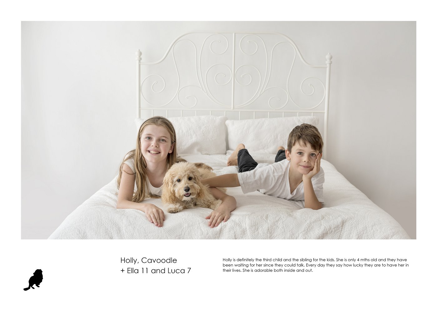 family dogs and kids photography session sydney
