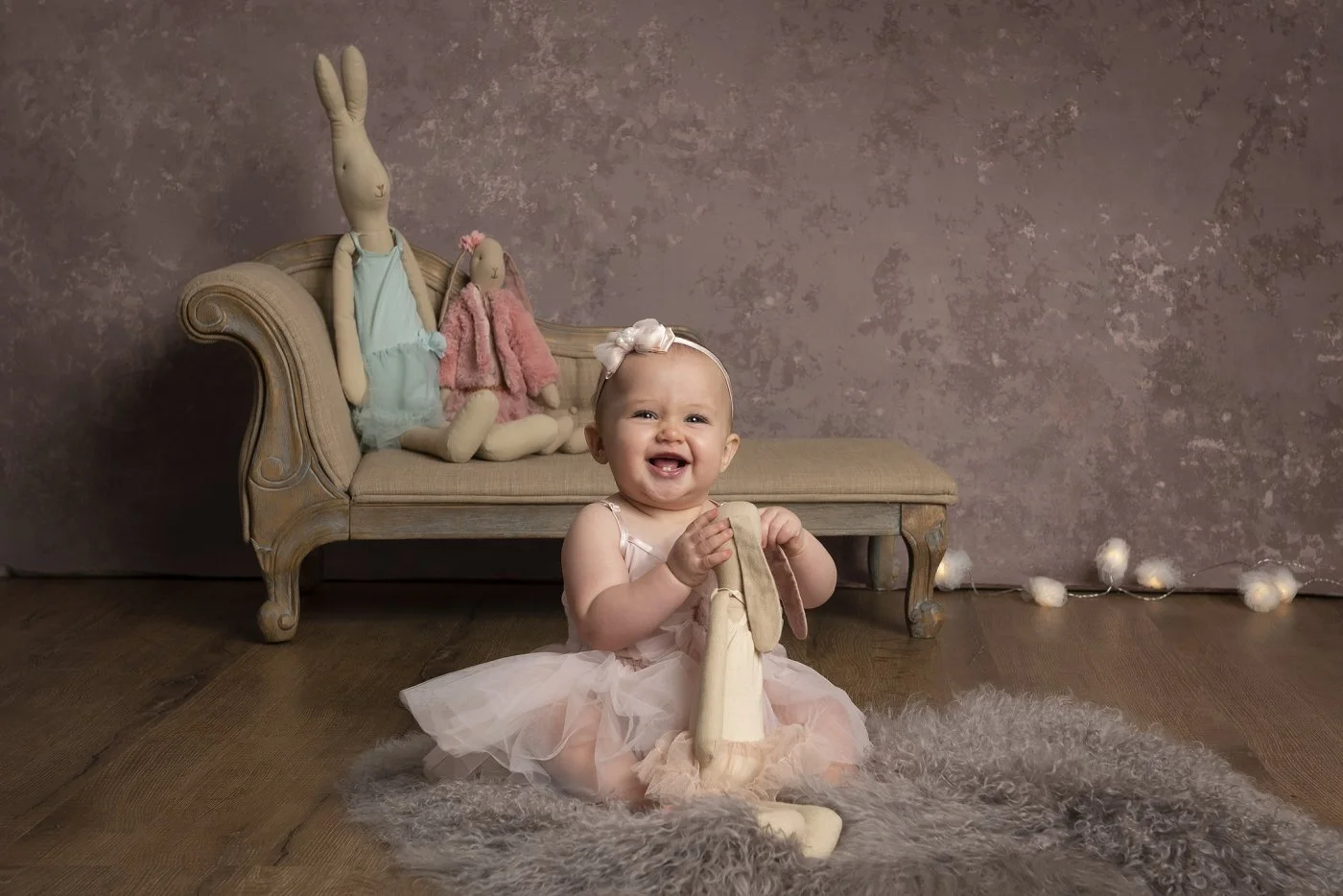 Cute baby photography studio