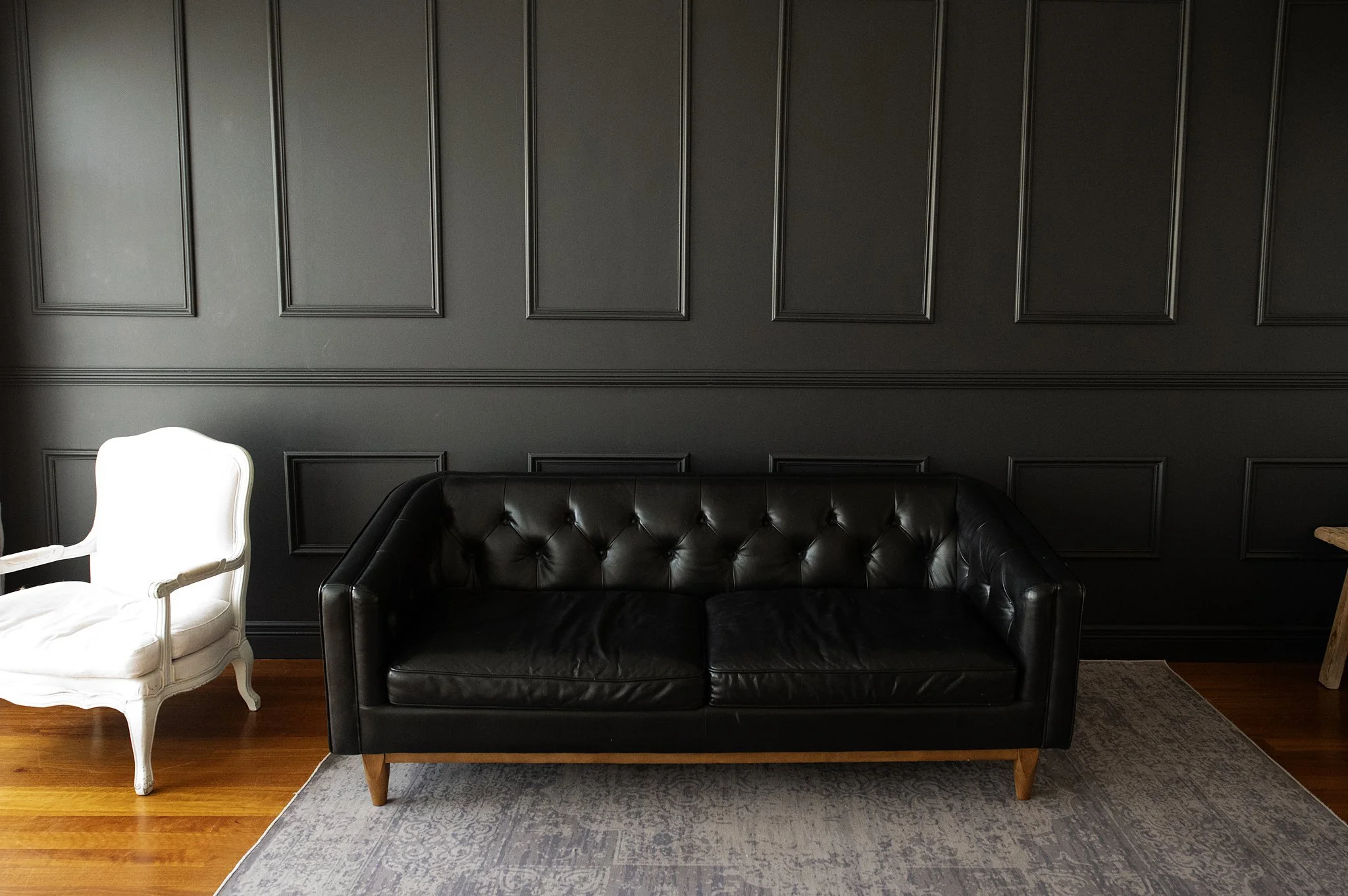 Couch in the main studio