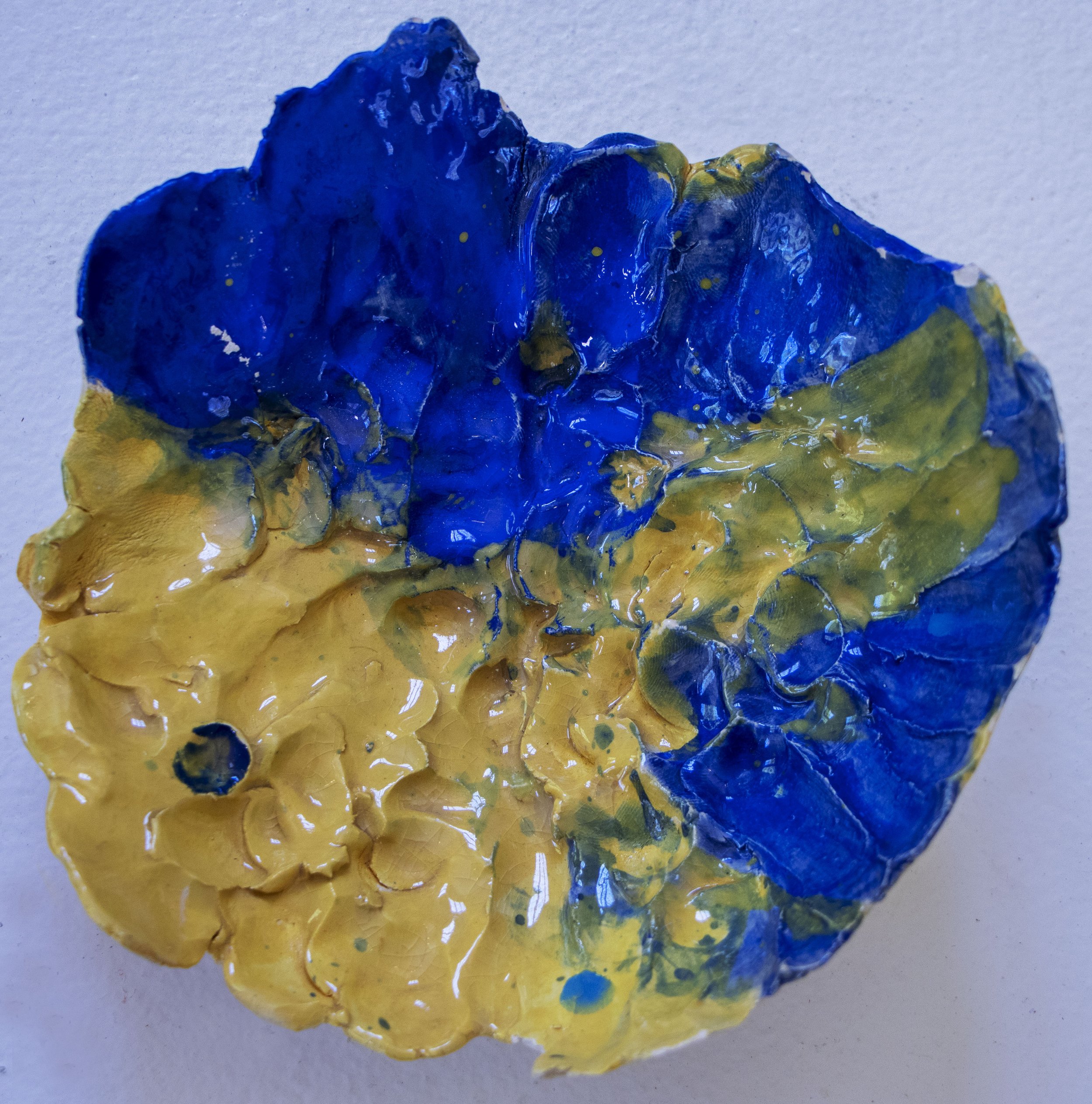 Cameron Lockley, Blue &amp; Yellow Ceramic