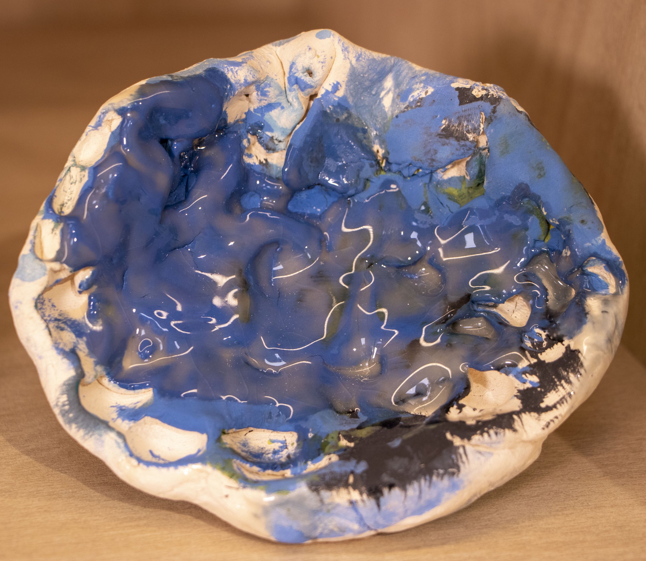 Cameron Lockley, Small Blue Ceramic 3
