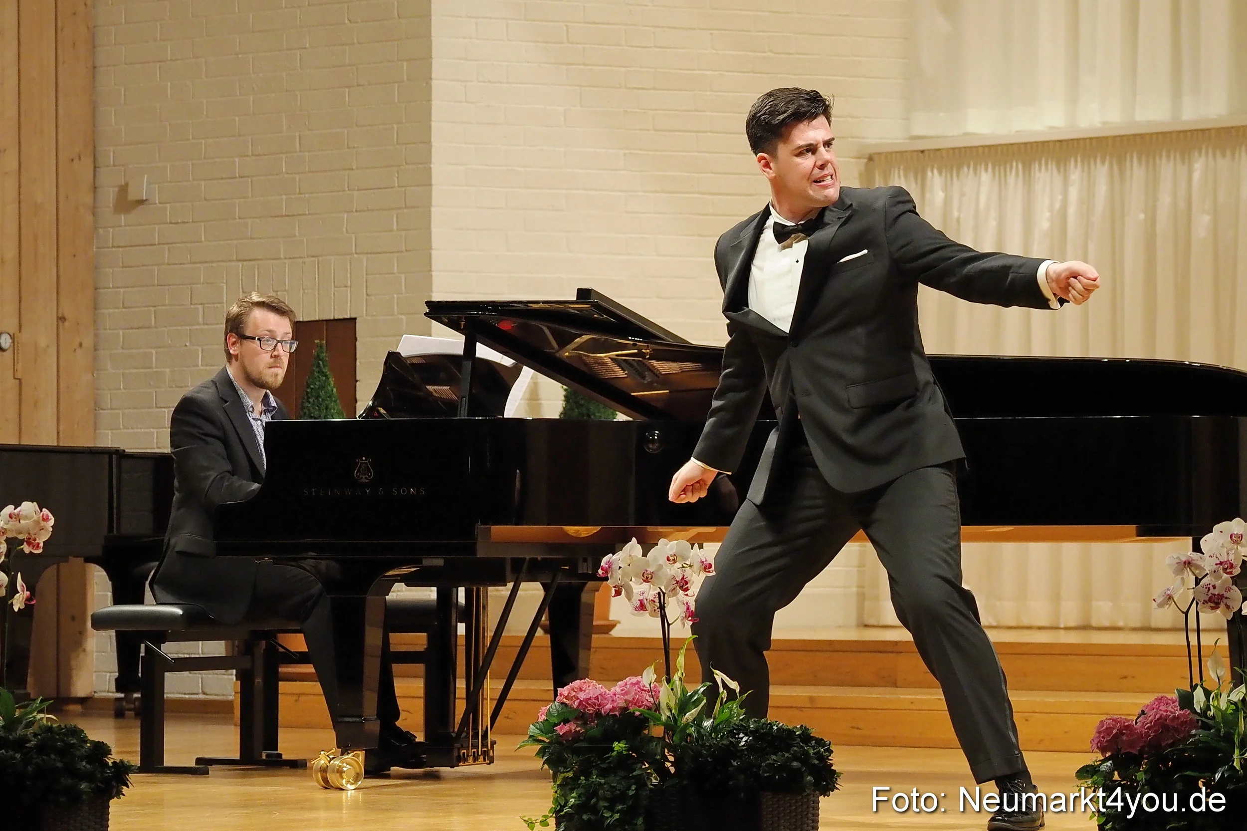  Ryan with Michał Biel in Neumarkt, Germany. 