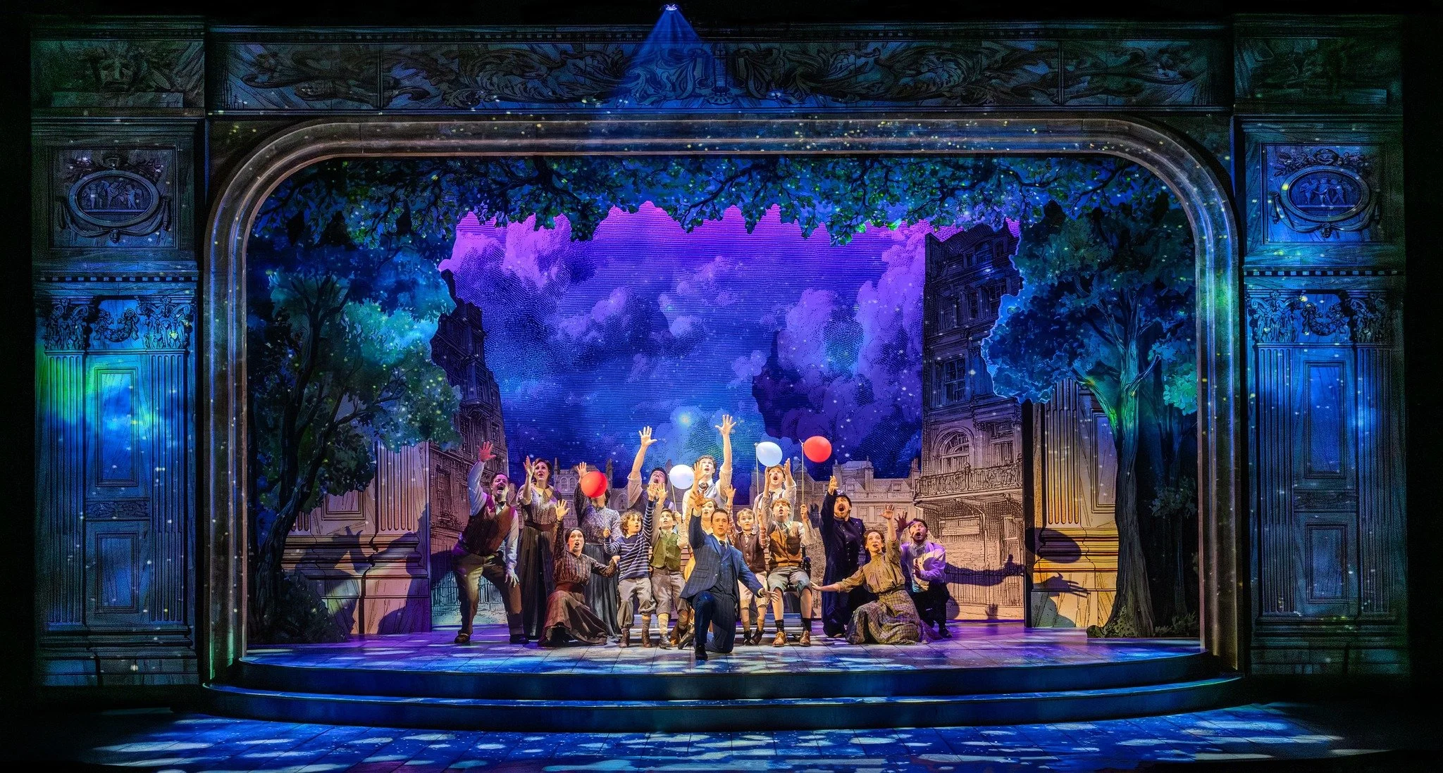    Finding Neverland   at the White Plains Performing Arts Center.   Director: Marc Tumminelli. Music Director/Producer: Stephen Ferri, Choreographer: Felicity Stiverson, Set Design: Chris &amp; Justin Swader, Lighting Design: Aaron Bowersox, Video D