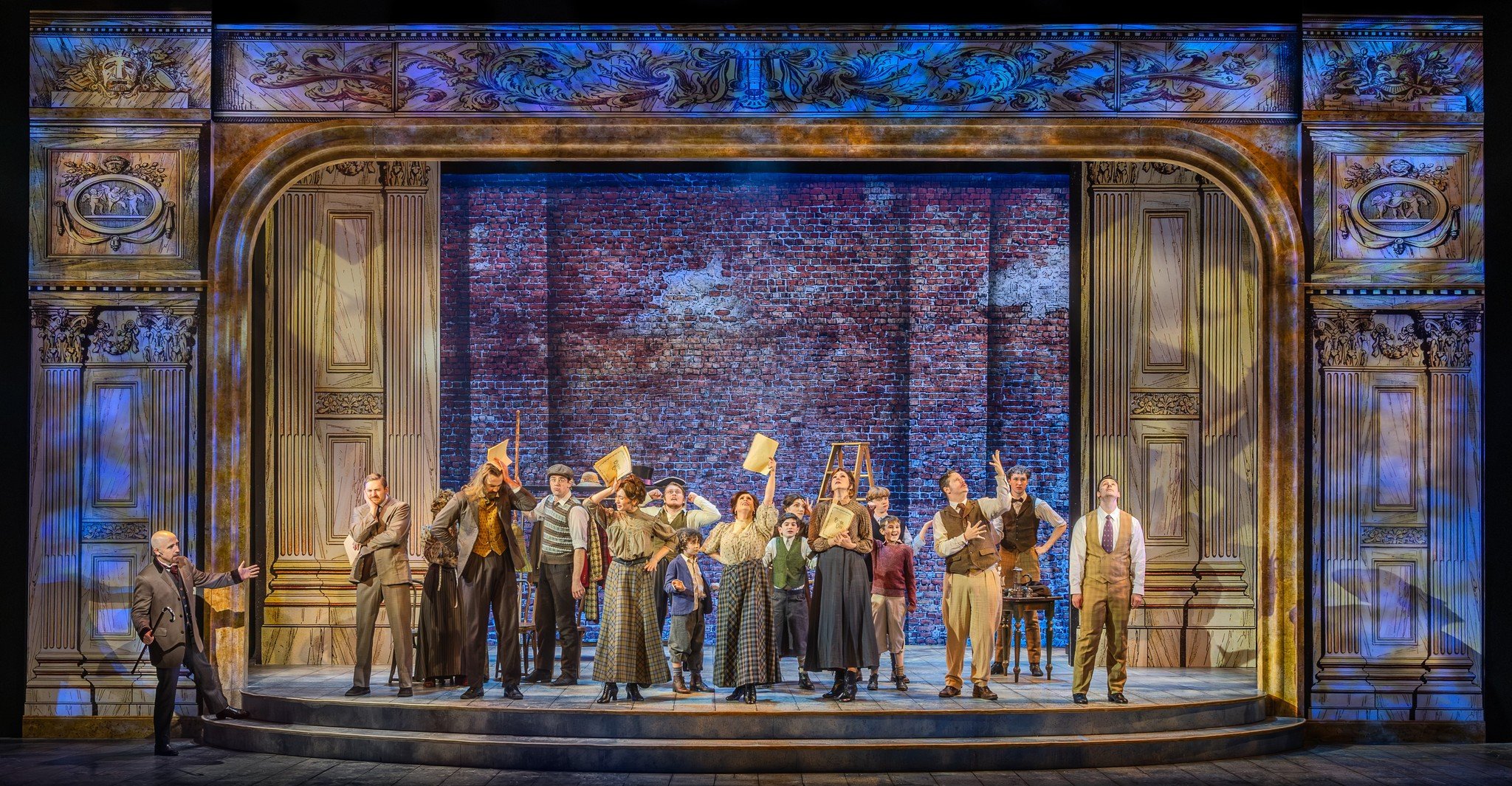    Finding Neverland   at the White Plains Performing Arts Center.   Director: Marc Tumminelli. Music Director/Producer: Stephen Ferri, Choreographer: Felicity Stiverson, Set Design: Chris &amp; Justin Swader, Lighting Design: Aaron Bowersox, Video D