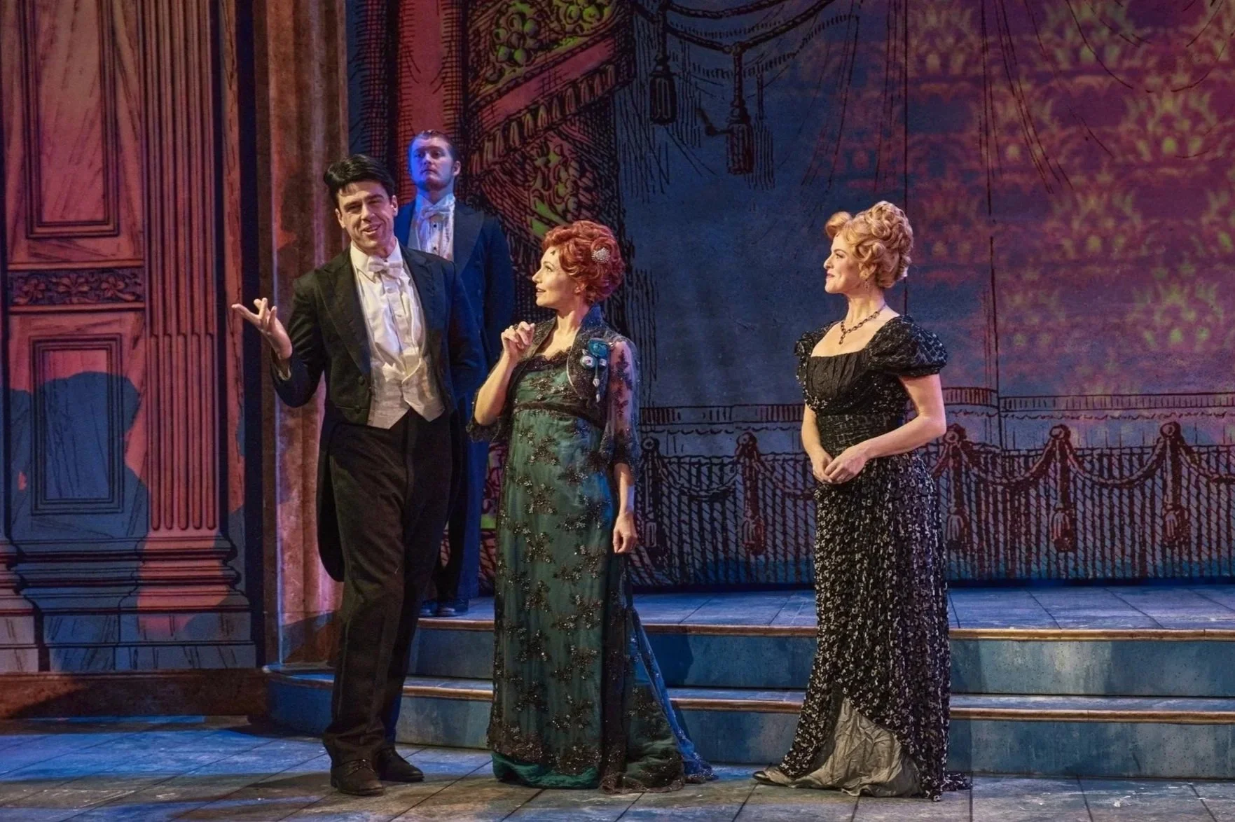  Ryan as Lord Cannan in   Finding Neverland   at the White Plains Performing Arts Center.   Director: Marc Tumminelli. Music Director/Producer: Stephen Ferri, Choreographer: Felicity Stiverson, Set Design: Chris &amp; Justin Swader, Lighting Design: 