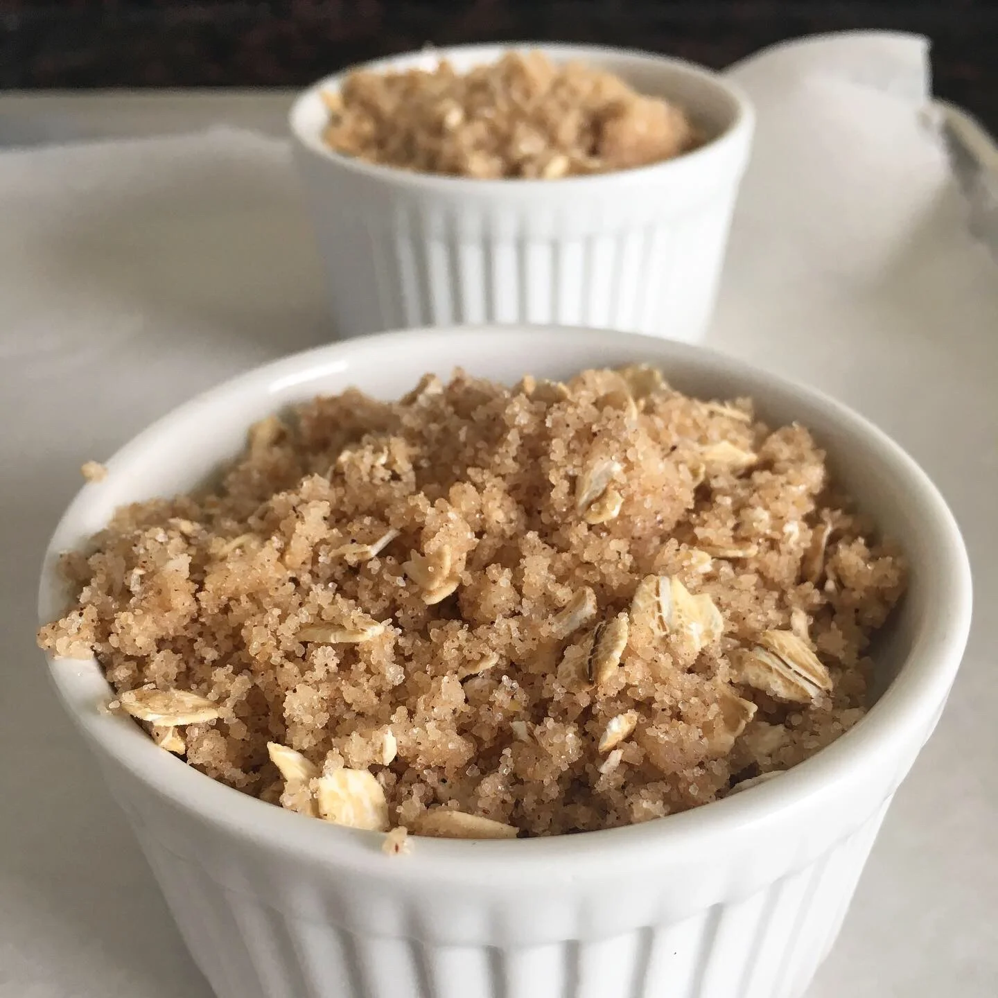 Summer Fruit Crumbles 