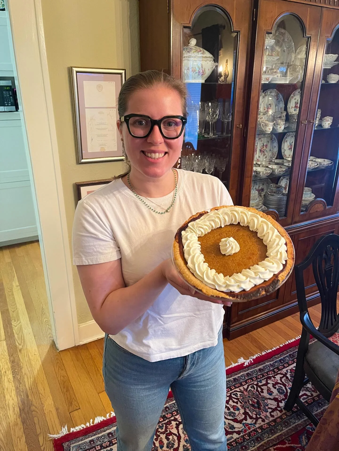 🍁 Happy Thanksgiving, y&rsquo;all! 🍂 It&rsquo;s my favorite time of the year. Dan and I each made parts of the meal with me taking the rolls, turkey and gravy, stuffing, and cranberry sauce. Dan makes his own green bean casserole from scratch and m