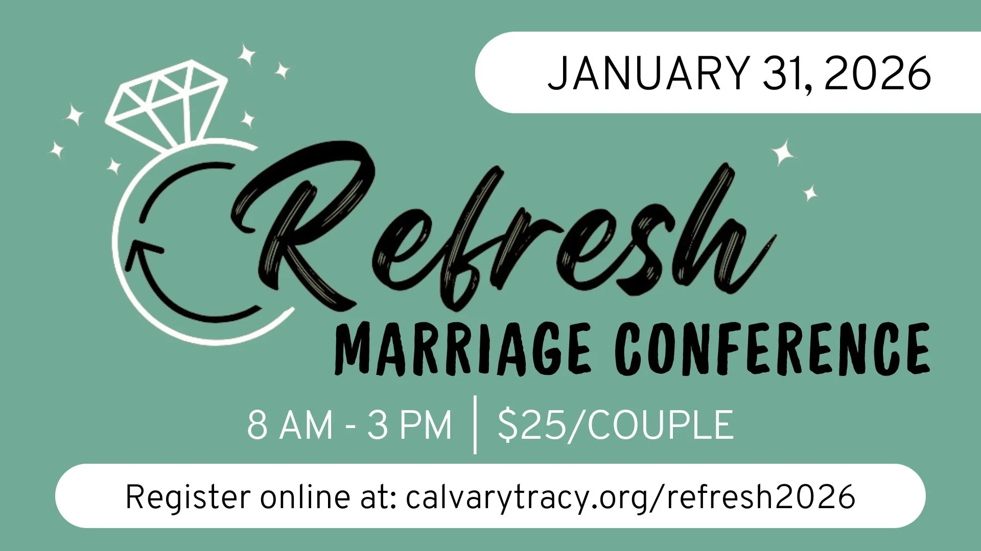 Marriage Conference- CC Tracy